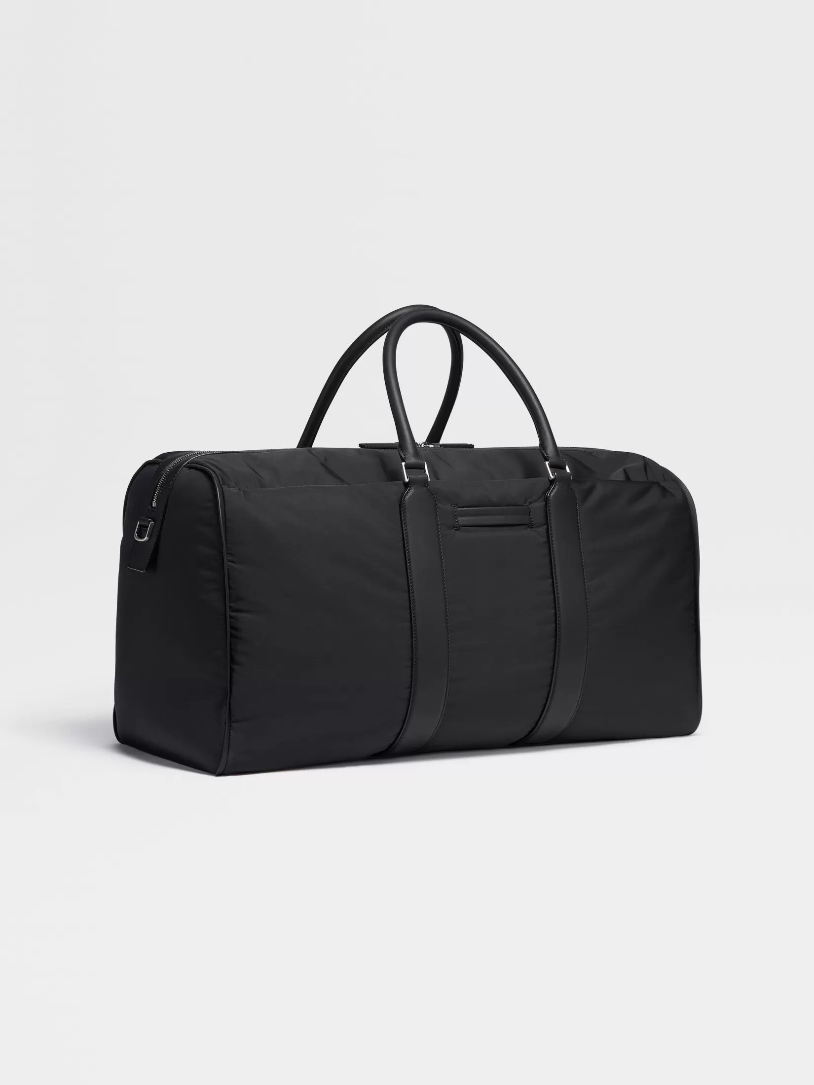 Cheap ZEGNA Bolsa de Viaje 55 en Nailon Color Negro