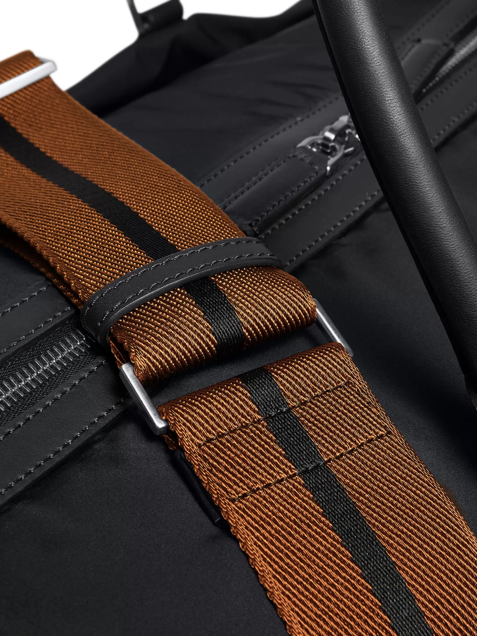 Cheap ZEGNA Bolsa de Viaje 55 en Nailon Color Negro