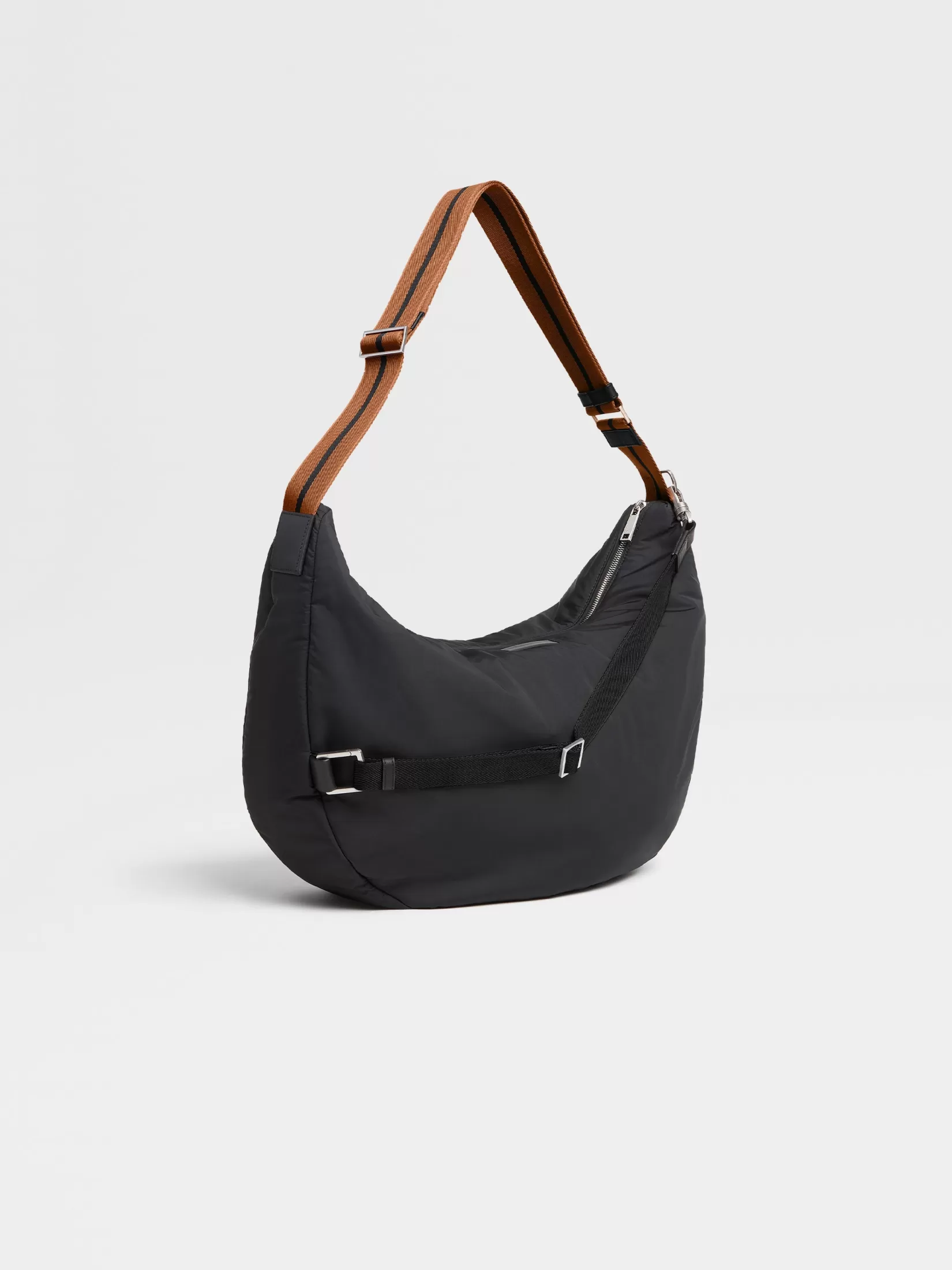 Cheap ZEGNA Bolsa de Viaje en Nailon Color Negro