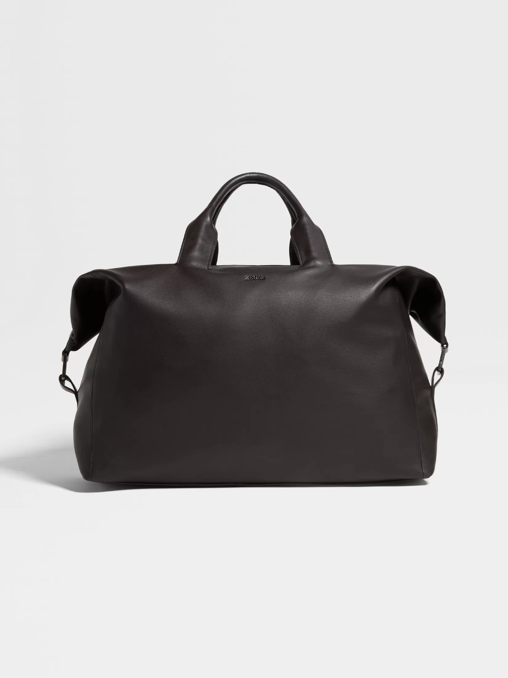 Clearance ZEGNA Bolsa de Viaje Raglan en SECONDSKIN Marrón Oscuro Marrónoscuro