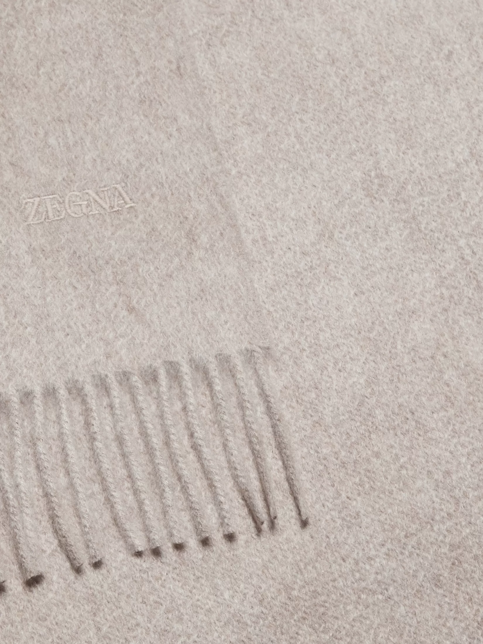 New ZEGNA Bufanda en Oasi Cashmere Color Beige