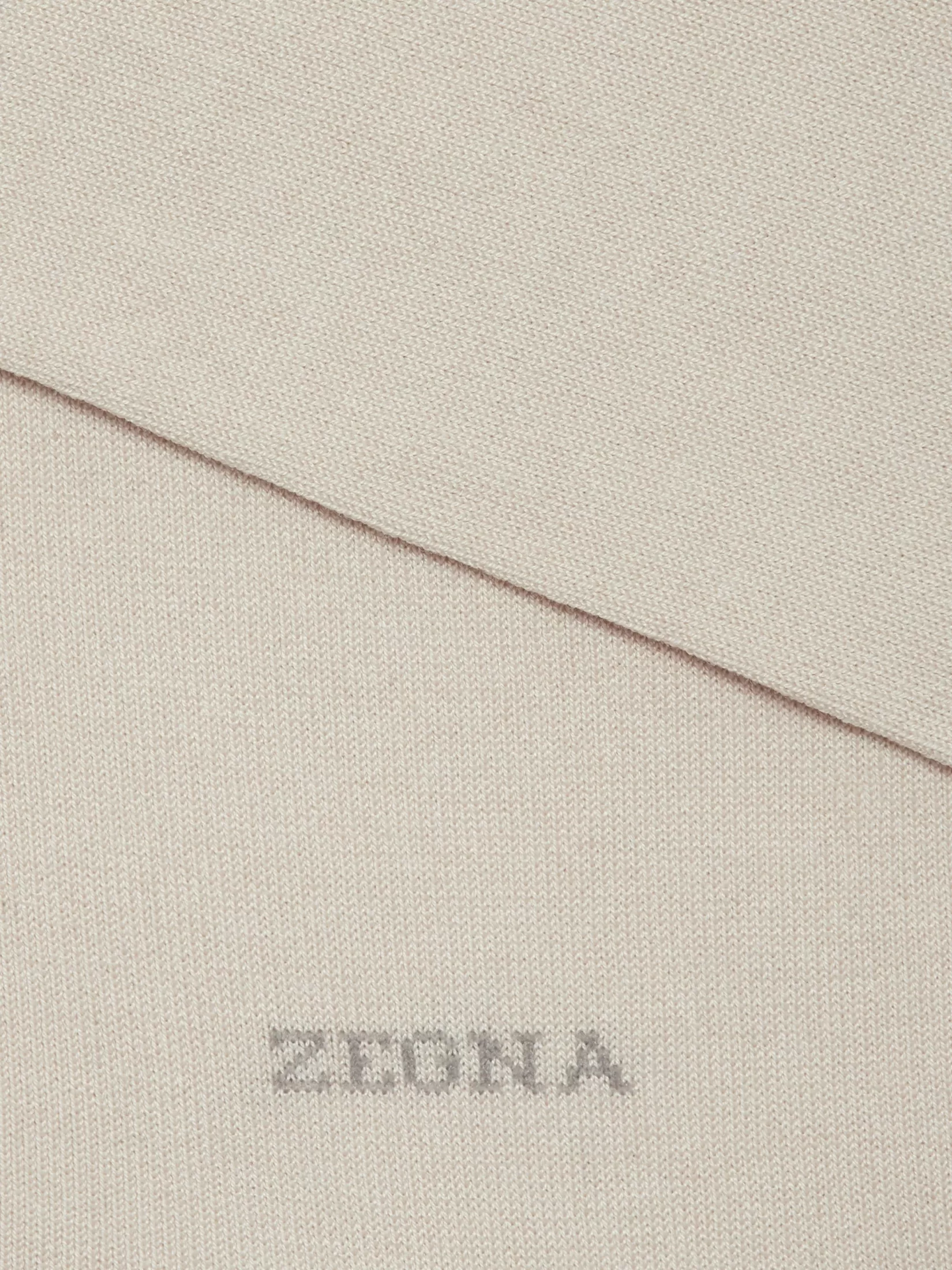 Fashion ZEGNA Calcetines en Mezcla de Algodón Color Beige