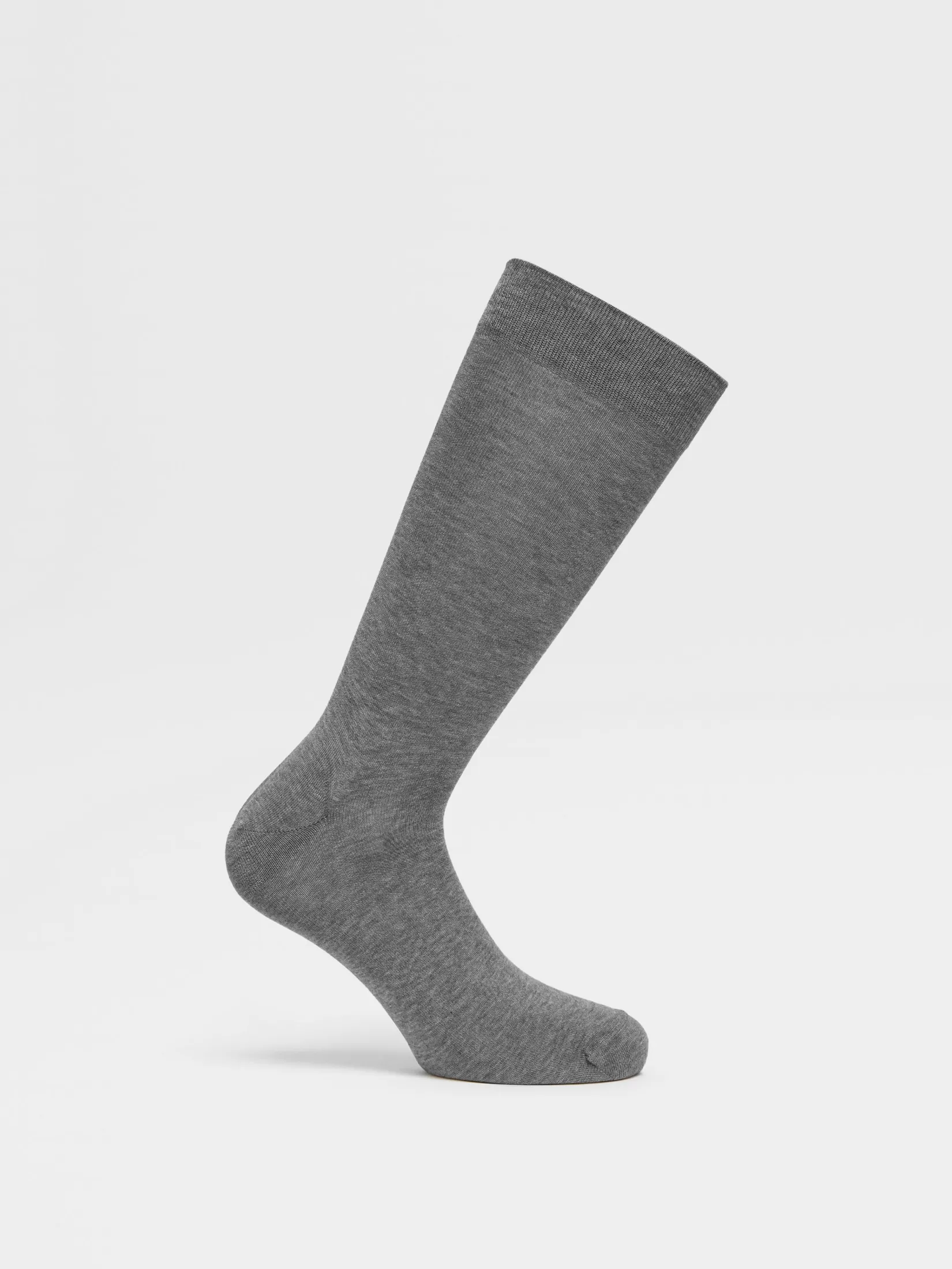 Clearance ZEGNA Calcetines en Mezcla de Algodón Color Gris