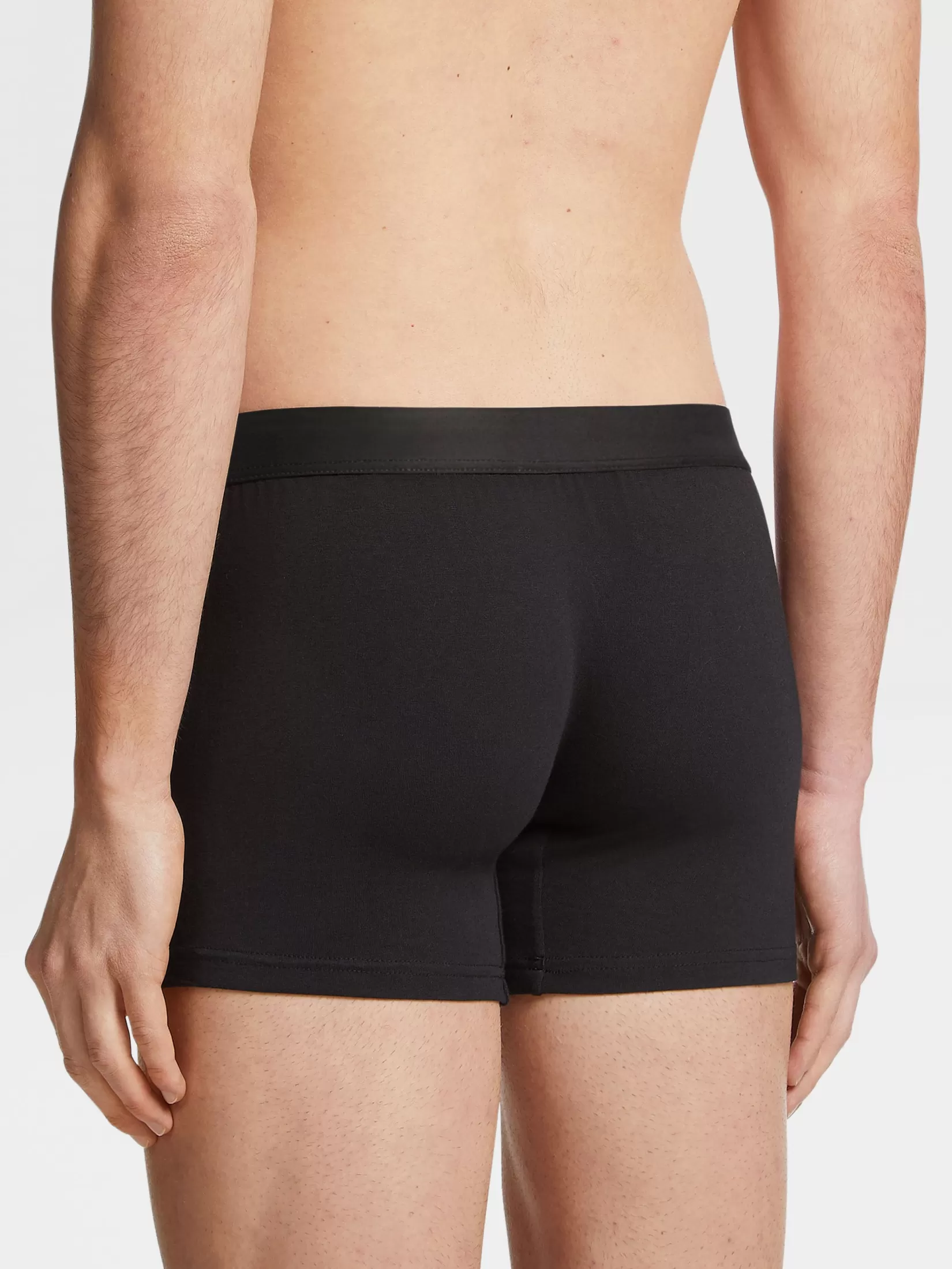 Fashion ZEGNA Calzoncillos Bóxer en Modal Elástico Color Negro