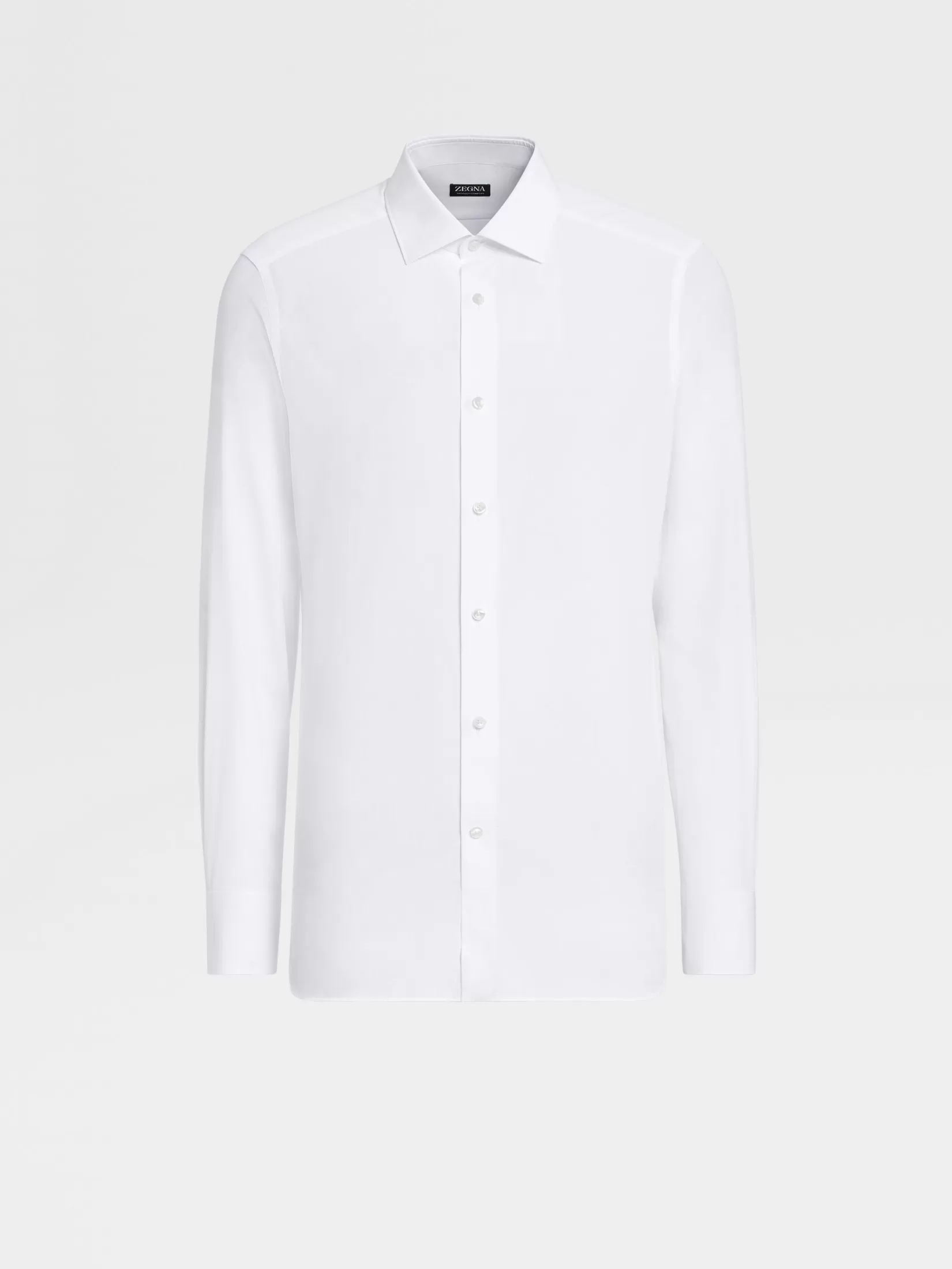 Hot ZEGNA Camisa de Algodón Trofeo™ Comfort Color Blanco