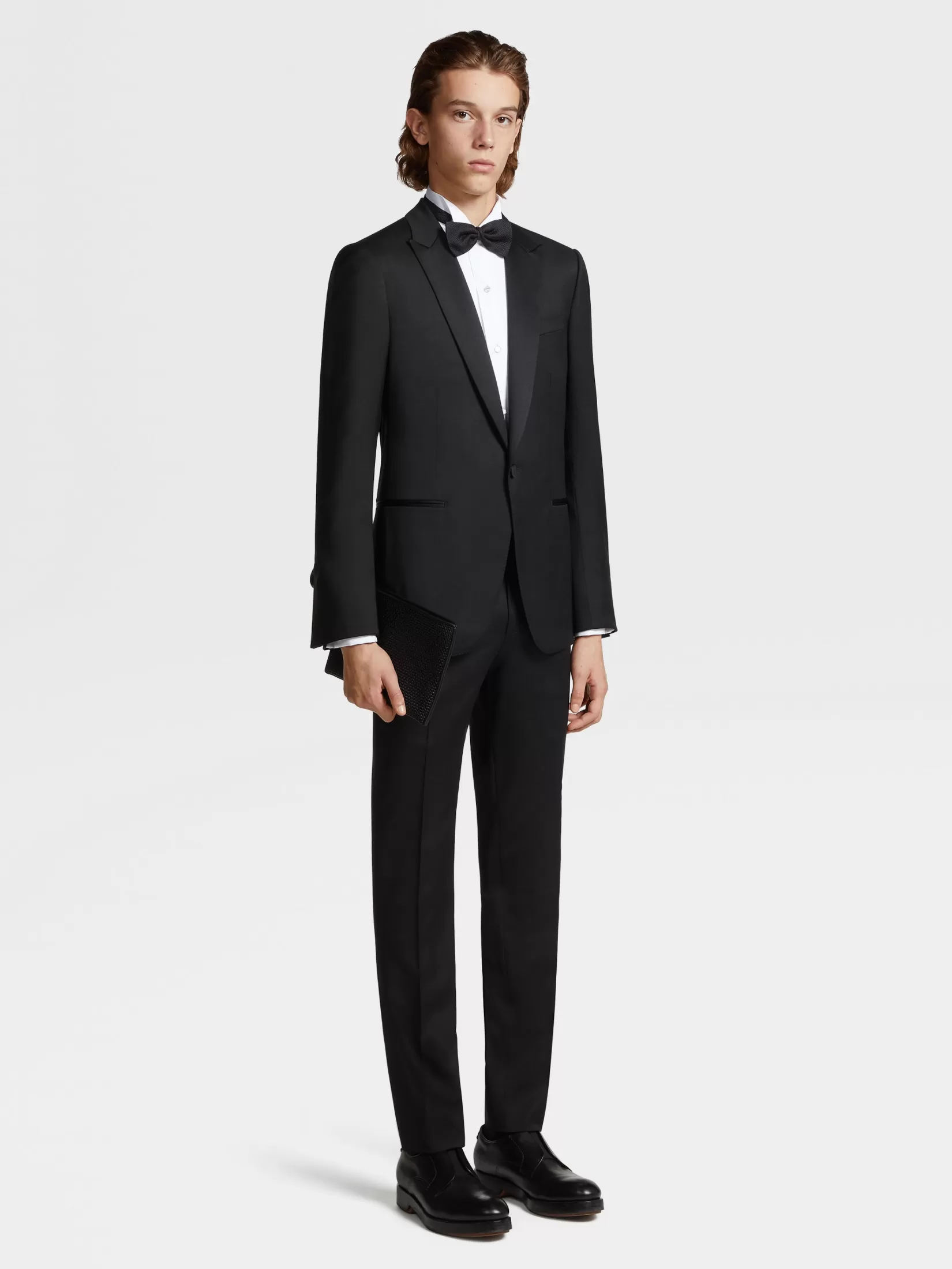 Outlet ZEGNA Camisa de Esmoquin en Algodón Color Blanco