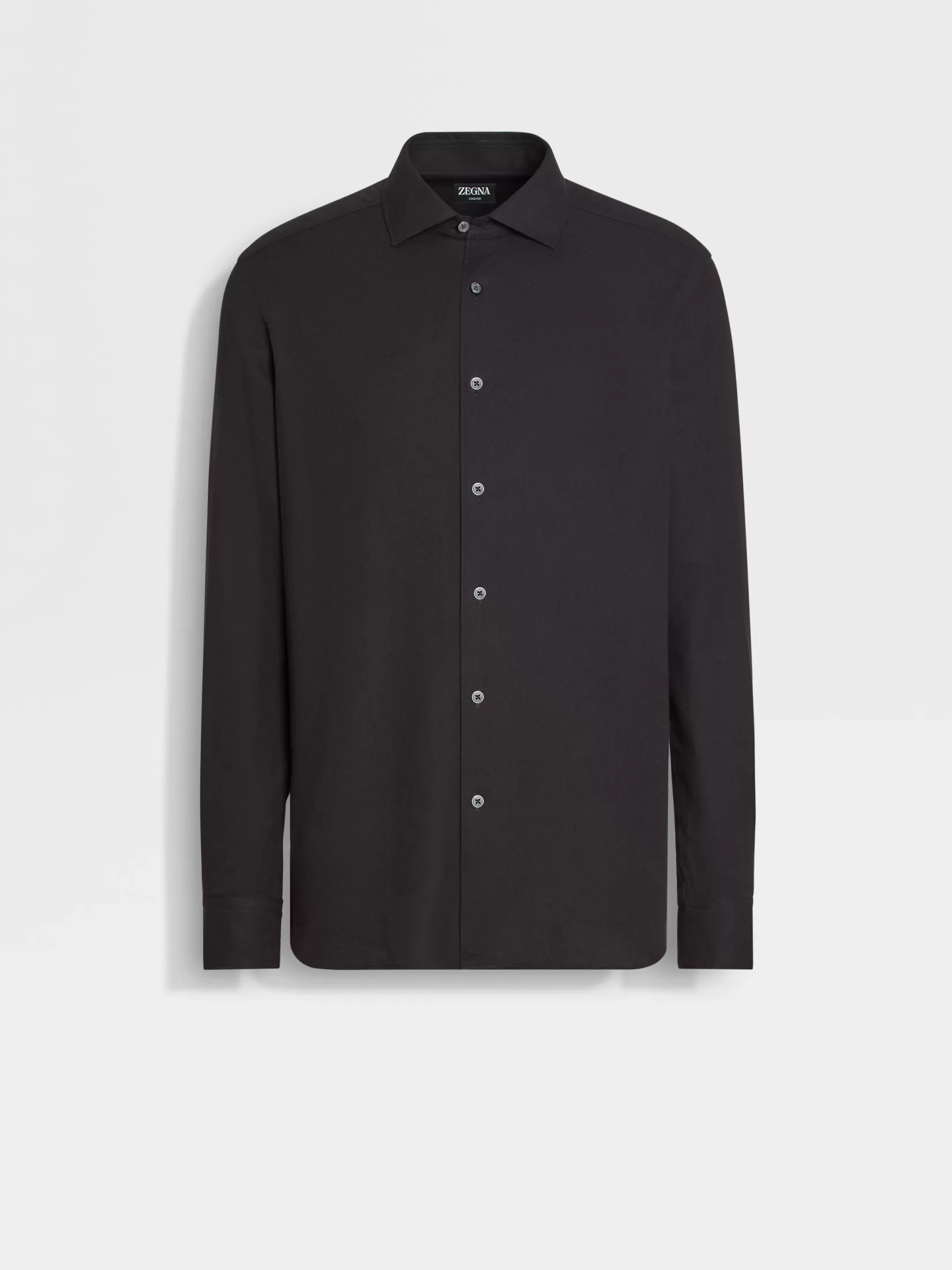 Best Sale ZEGNA Camisa en Cashco Negro