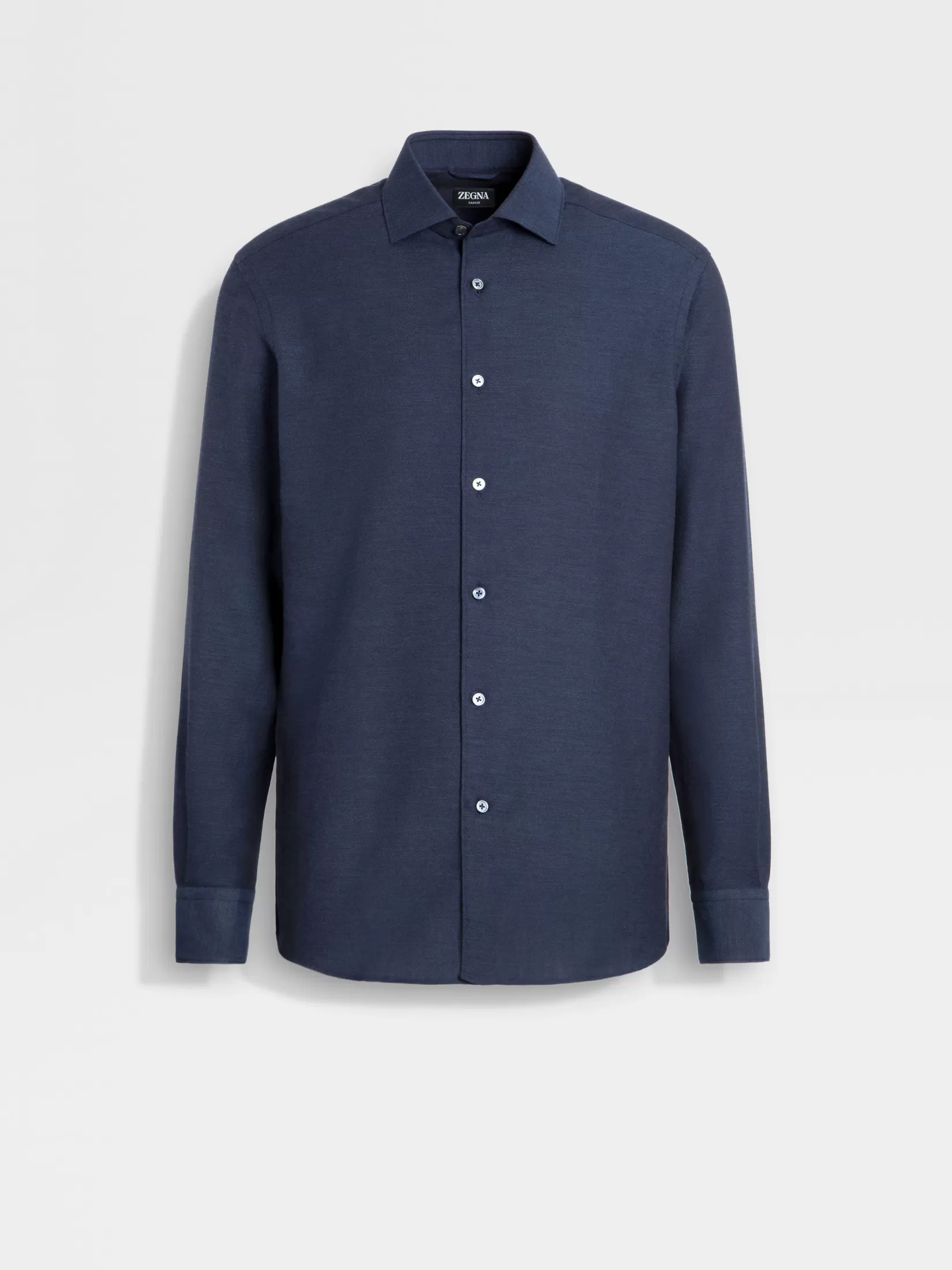 Flash Sale ZEGNA Camisa en Cashco Azulmarino