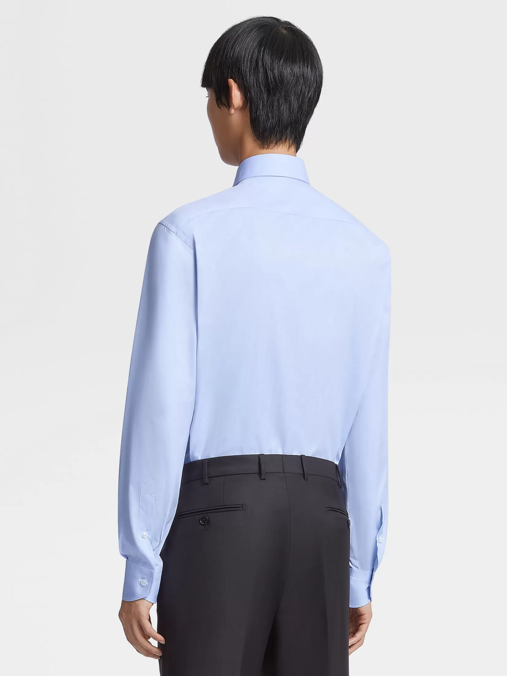 camisa_sartorial_en_algodn_sea_island_de_manga_larga_color_azul_claro_3.webp New ZEGNA Camisa Sartorial en Algodón Sea Island de Manga Larga Color Azul Claro Azulclaro