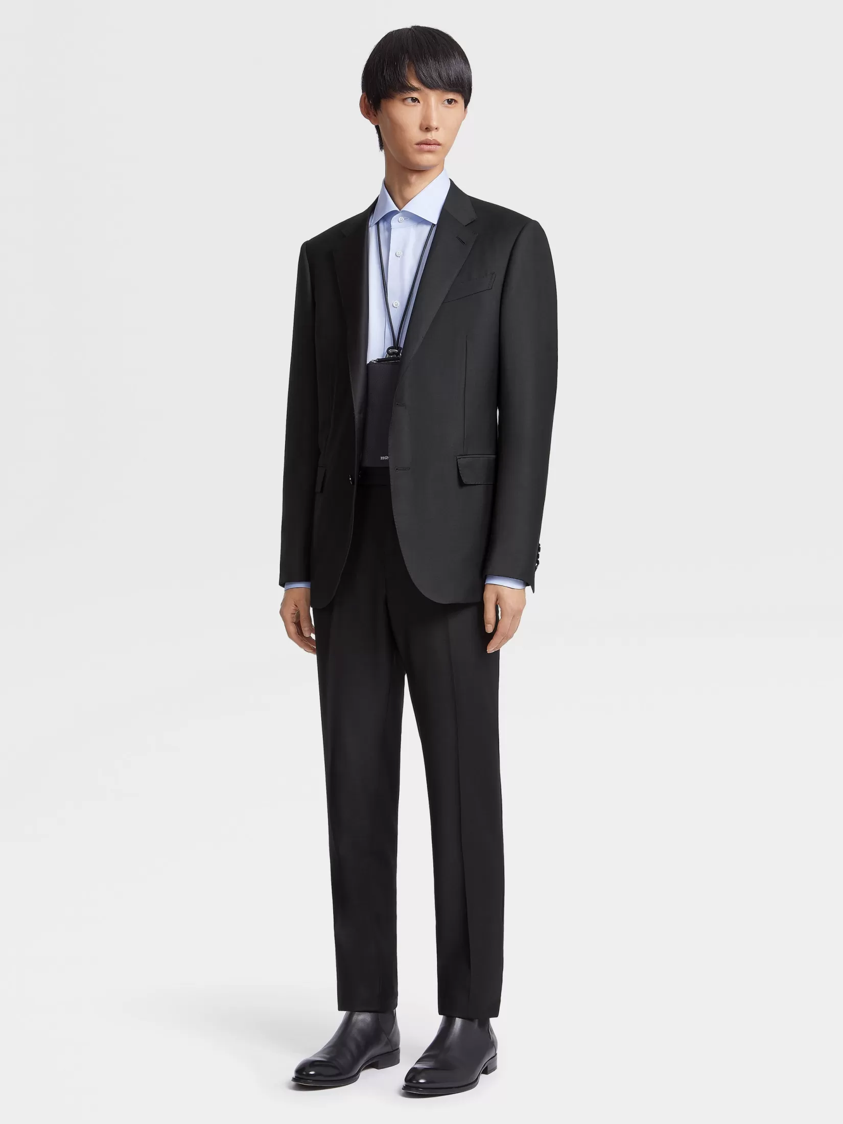 camisa_sartorial_en_algodn_sea_island_de_manga_larga_color_azul_claro_4.webp New ZEGNA Camisa Sartorial en Algodón Sea Island de Manga Larga Color Azul Claro Azulclaro