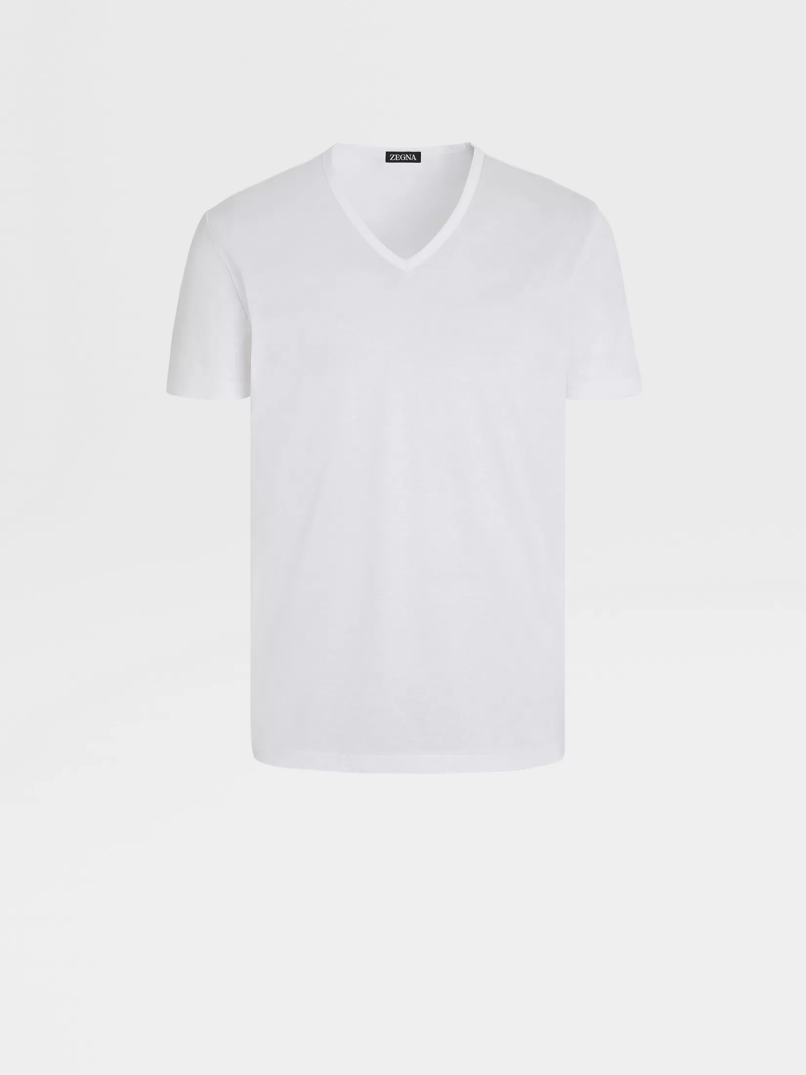 Outlet ZEGNA Camiseta de Algodón Color Blanco