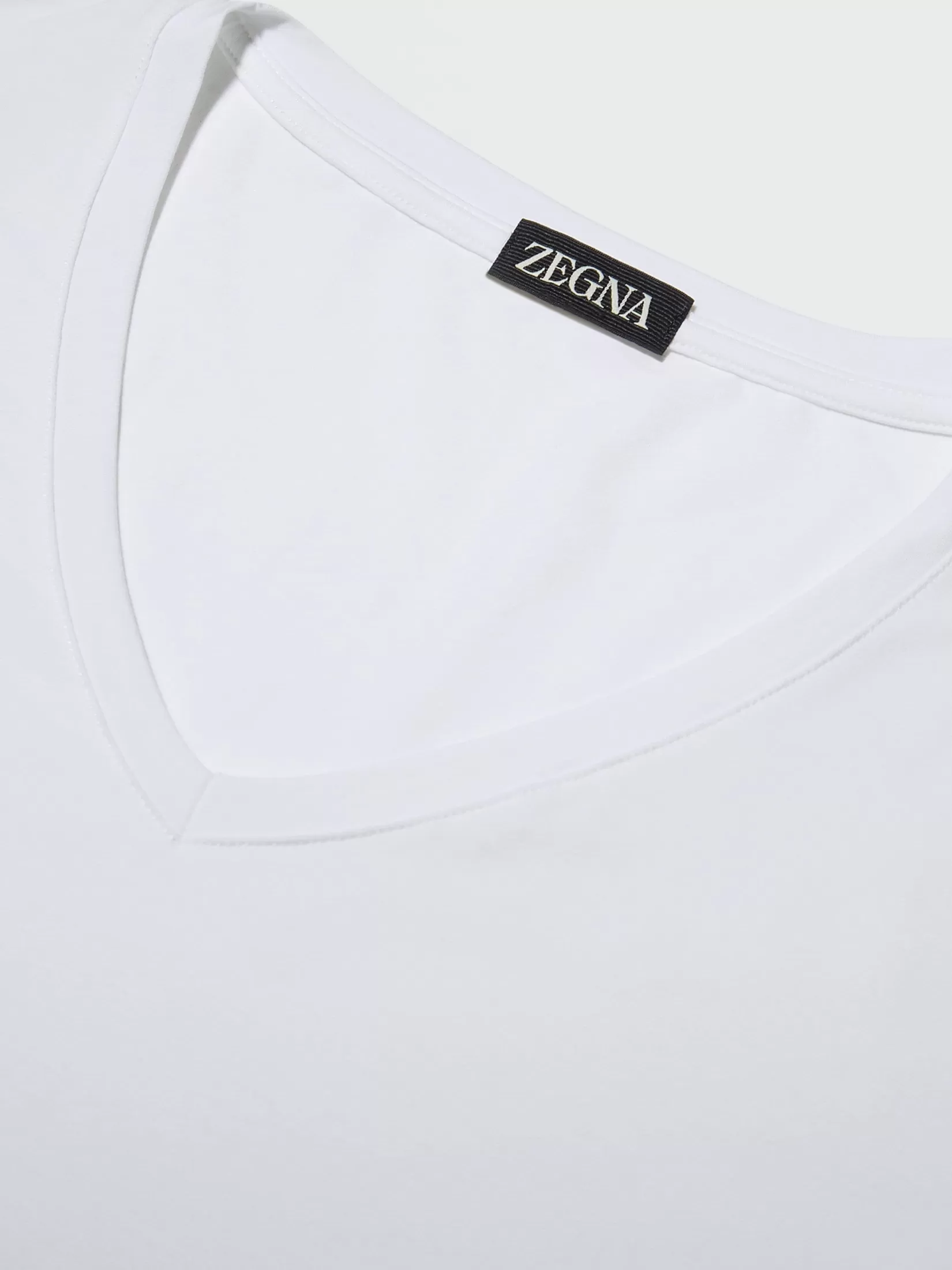 Best Sale ZEGNA Camiseta en Modal Elástico Color Blanco