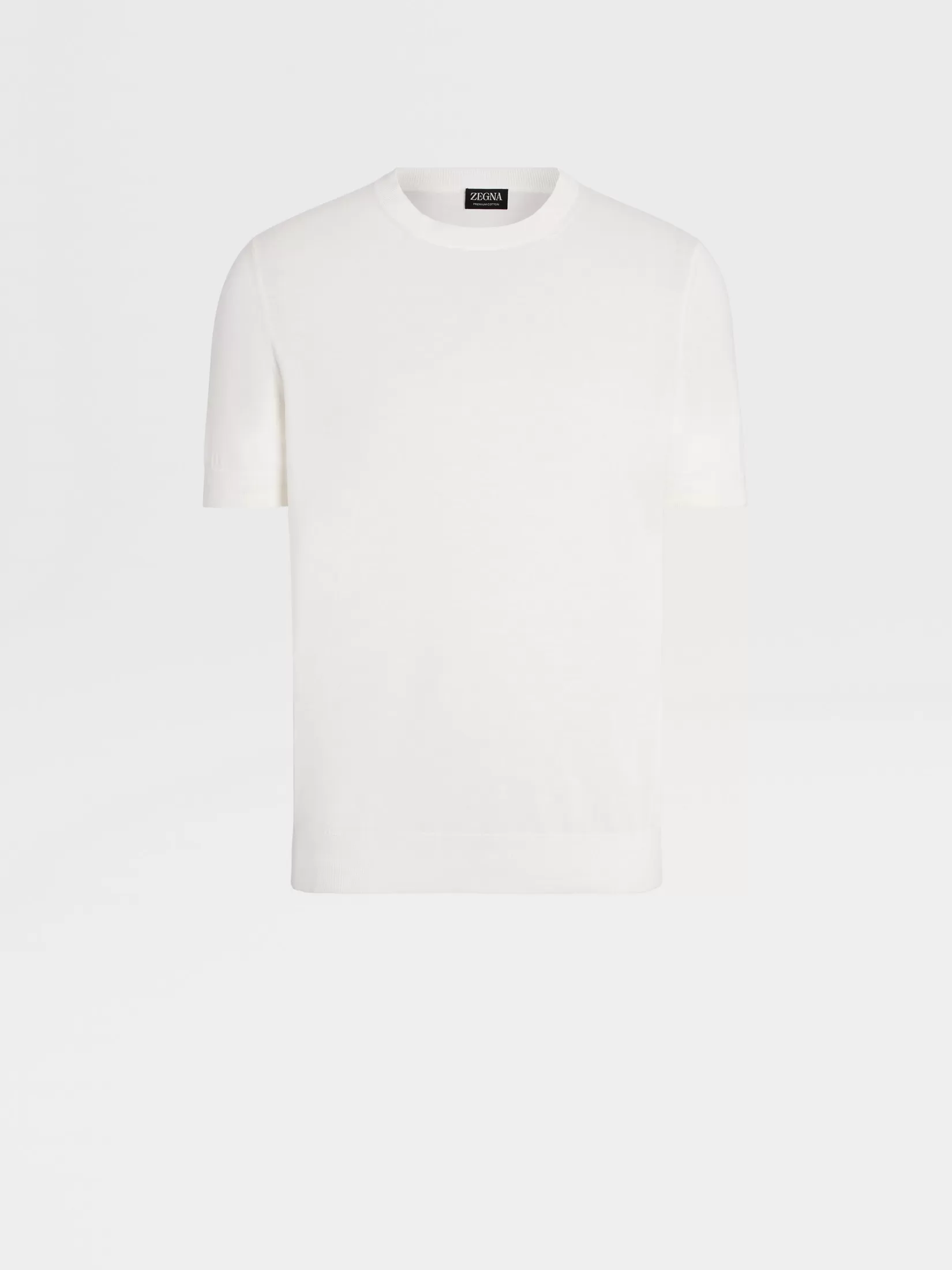 Best ZEGNA Camiseta Premium Cotton Color Blanco