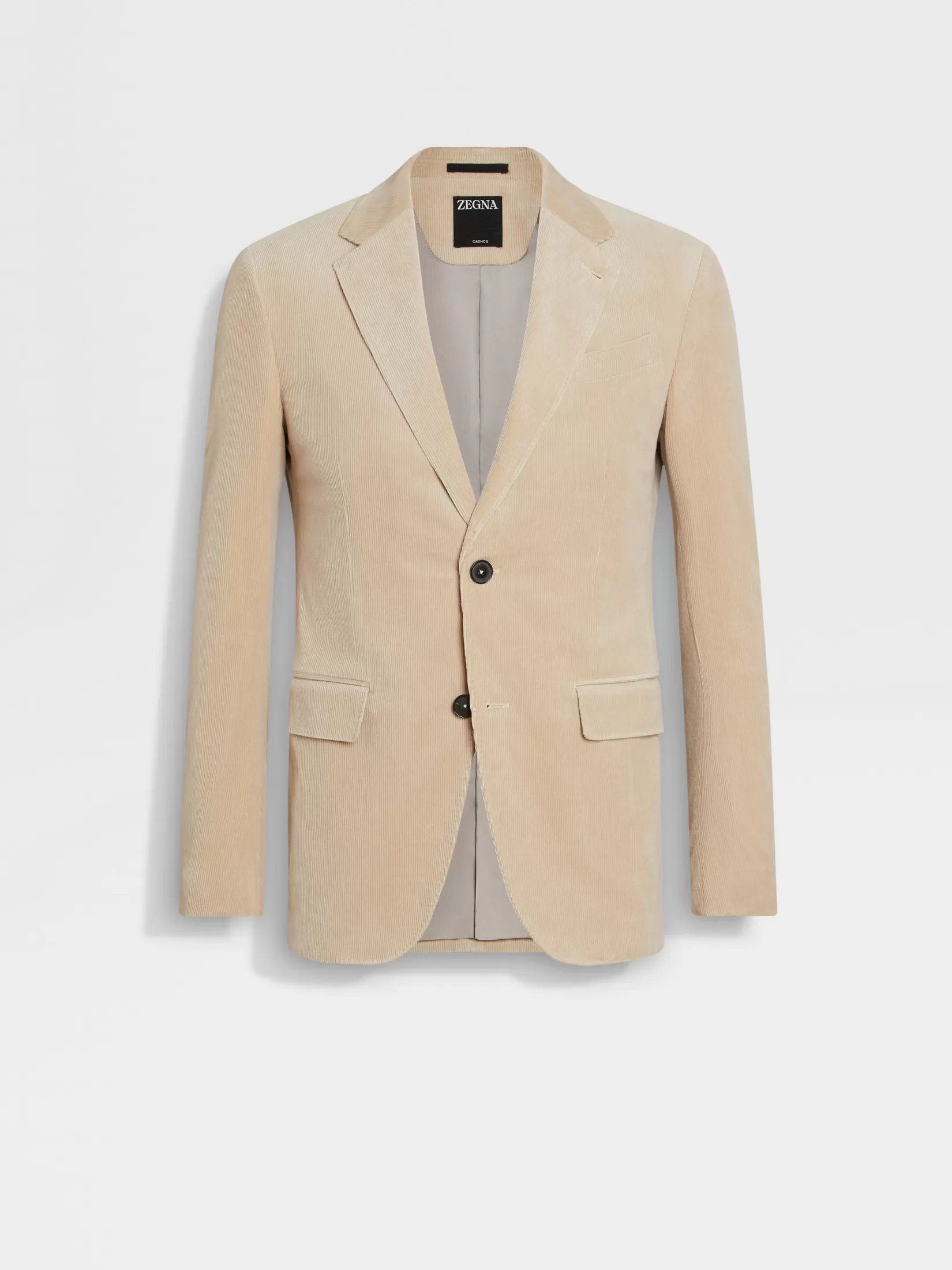 Cheap ZEGNA Chaqueta en Cashco Beige Claro Beigeclaro