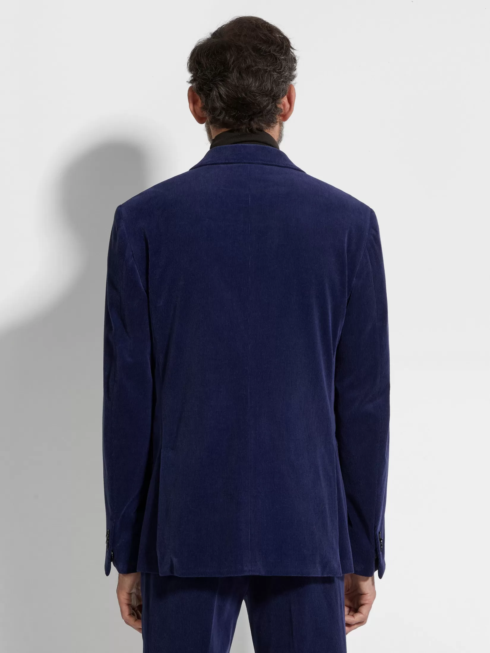 Hot ZEGNA Chaqueta en Cashco Color Azul Tinta AzulTinta