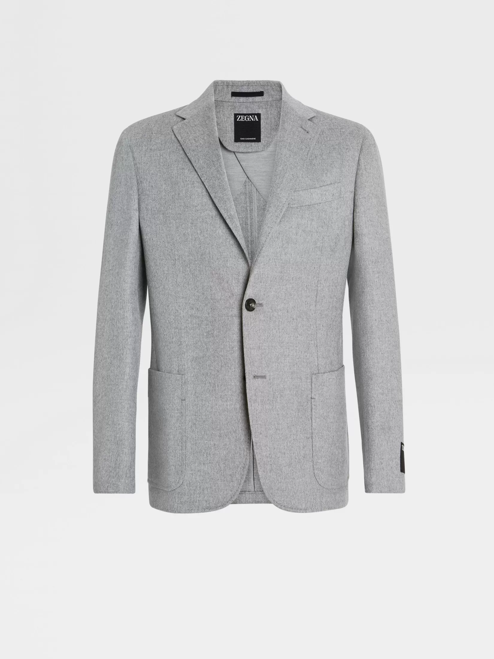 Best Sale ZEGNA Chaqueta en Oasi Cashmere Gris Mixto Grismixto