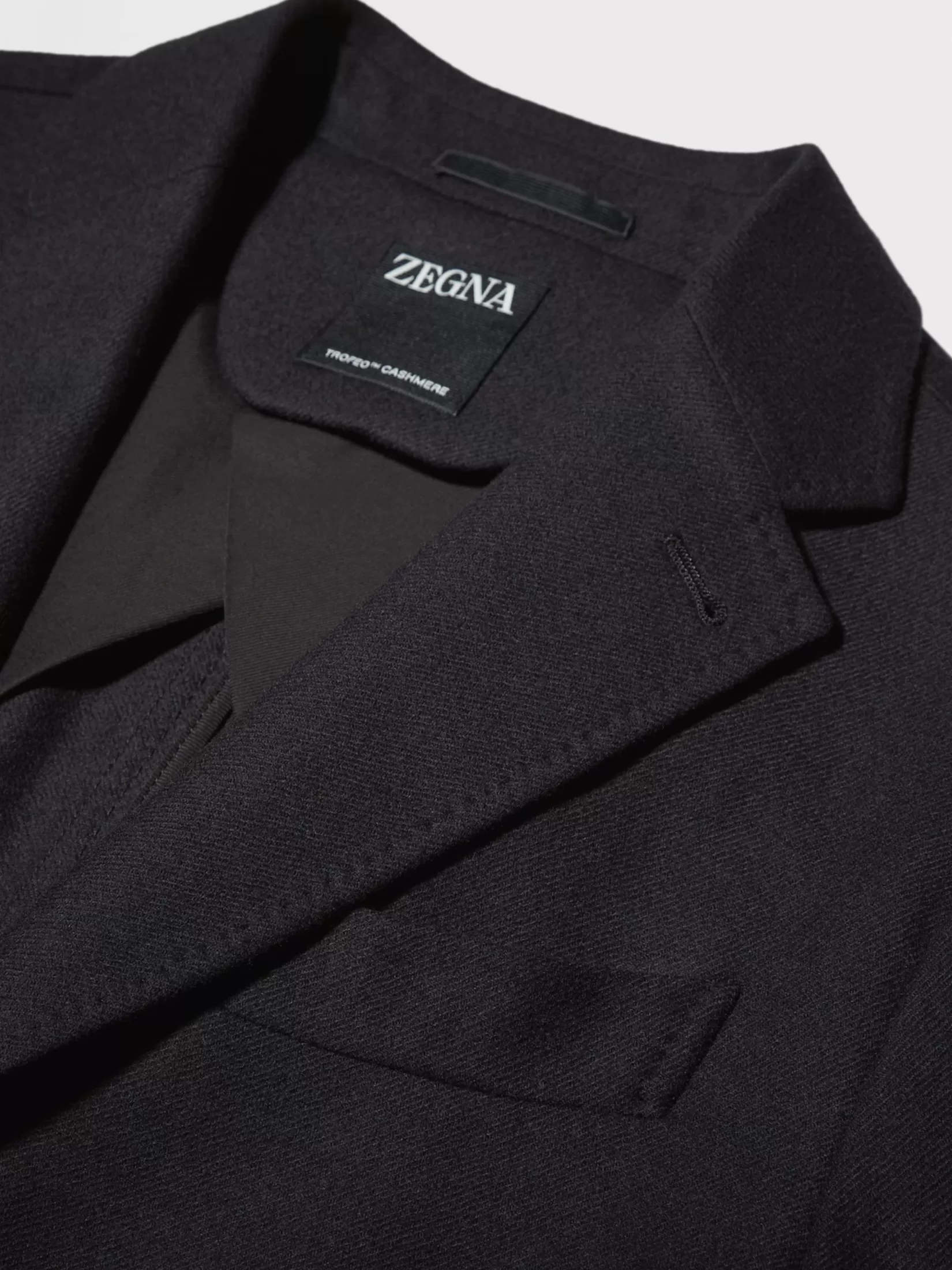 Flash Sale ZEGNA Chaqueta en Trofeo Cashmere Color Negro