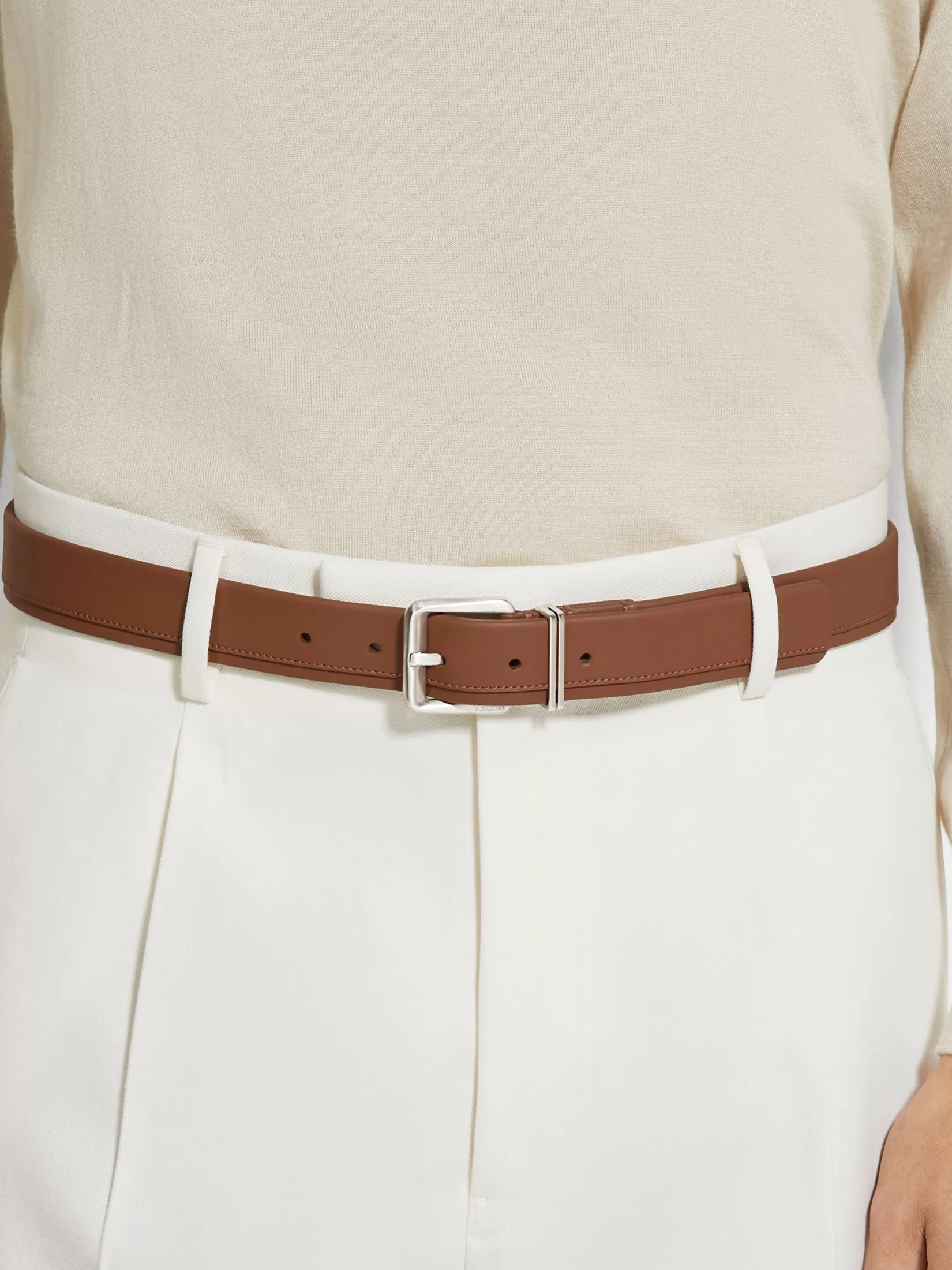 Best ZEGNA Cinturón de Piel Color Foliage Oscuro Foliageoscuro