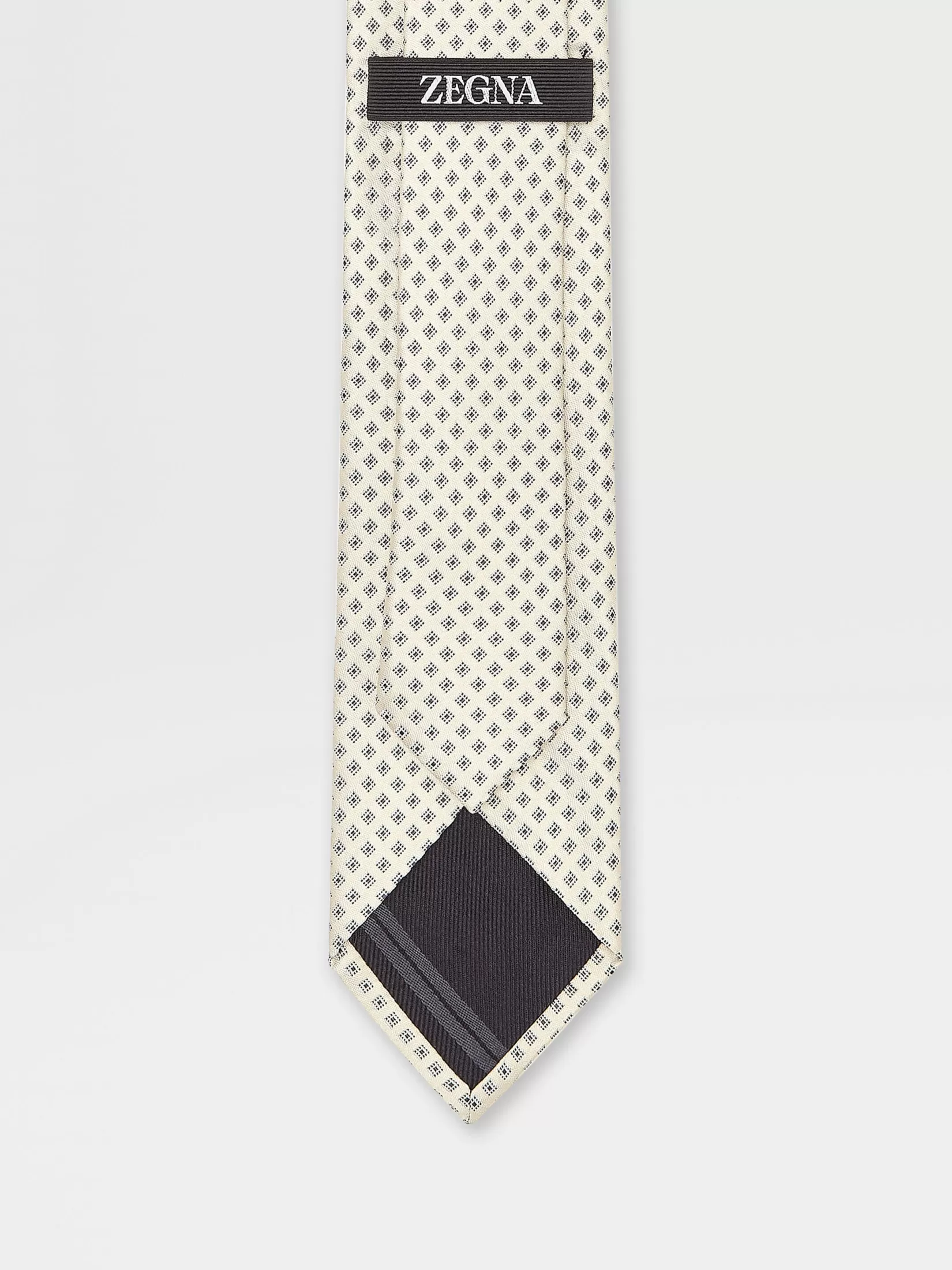 Hot ZEGNA Corbata de Seda Color Beige