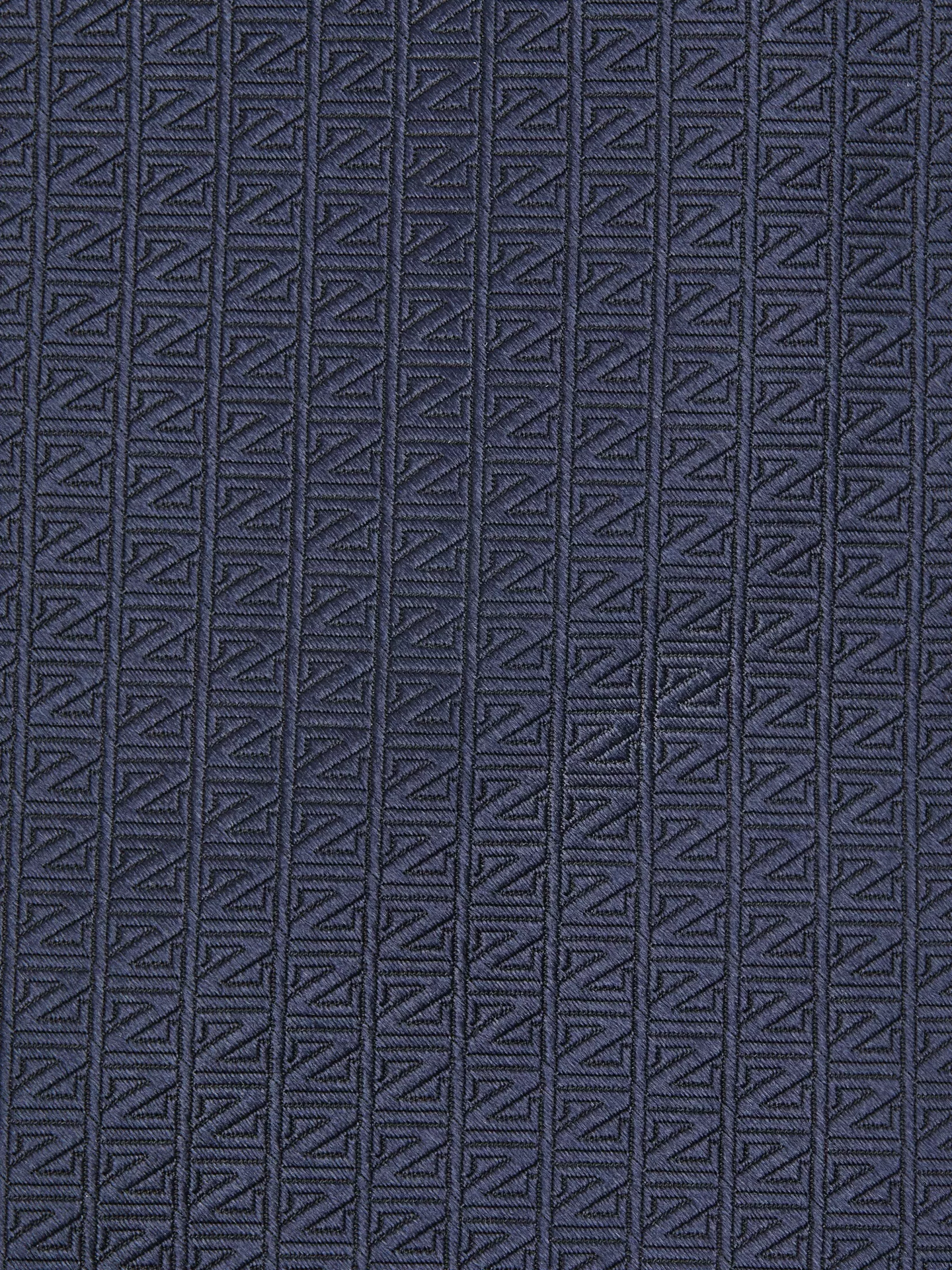 Clearance ZEGNA Corbata en Natural Silk Color Azul Oscuro Azuloscuro