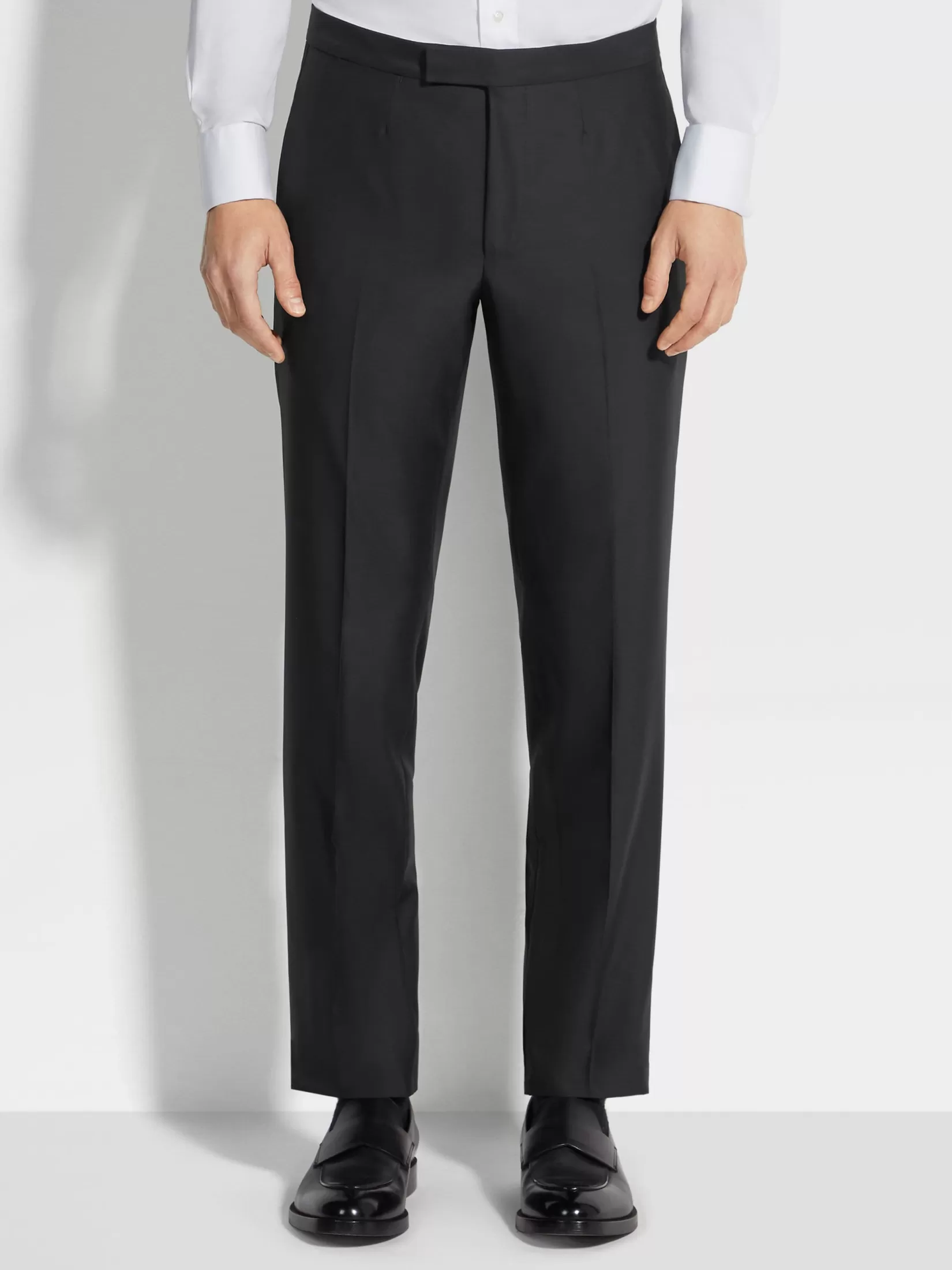 Hot ZEGNA Esmoquin en Lana y Seda Trofeo™ 600 Color Negro