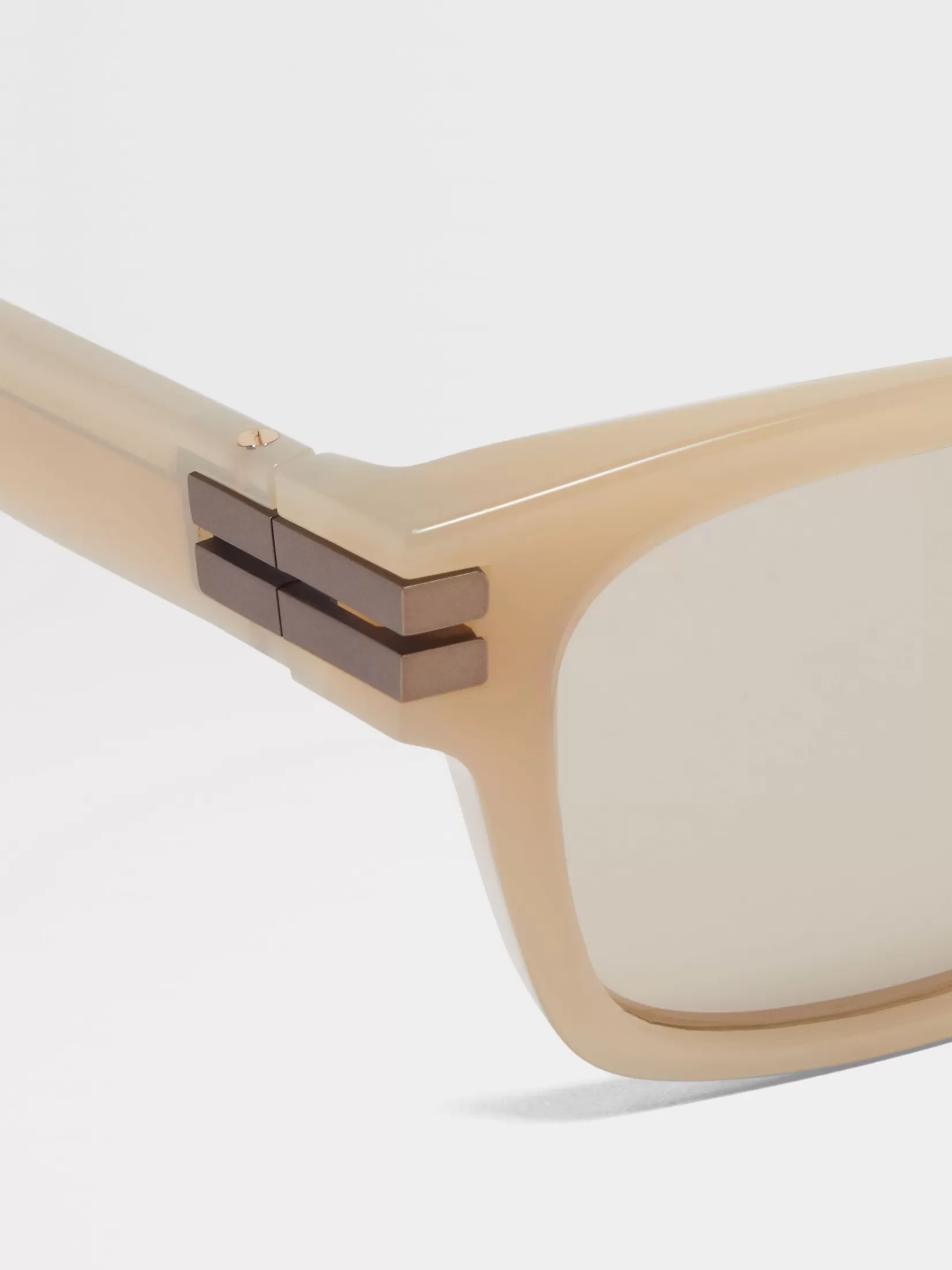 Flash Sale ZEGNA Gafas de Sol en Acetato Color Beige