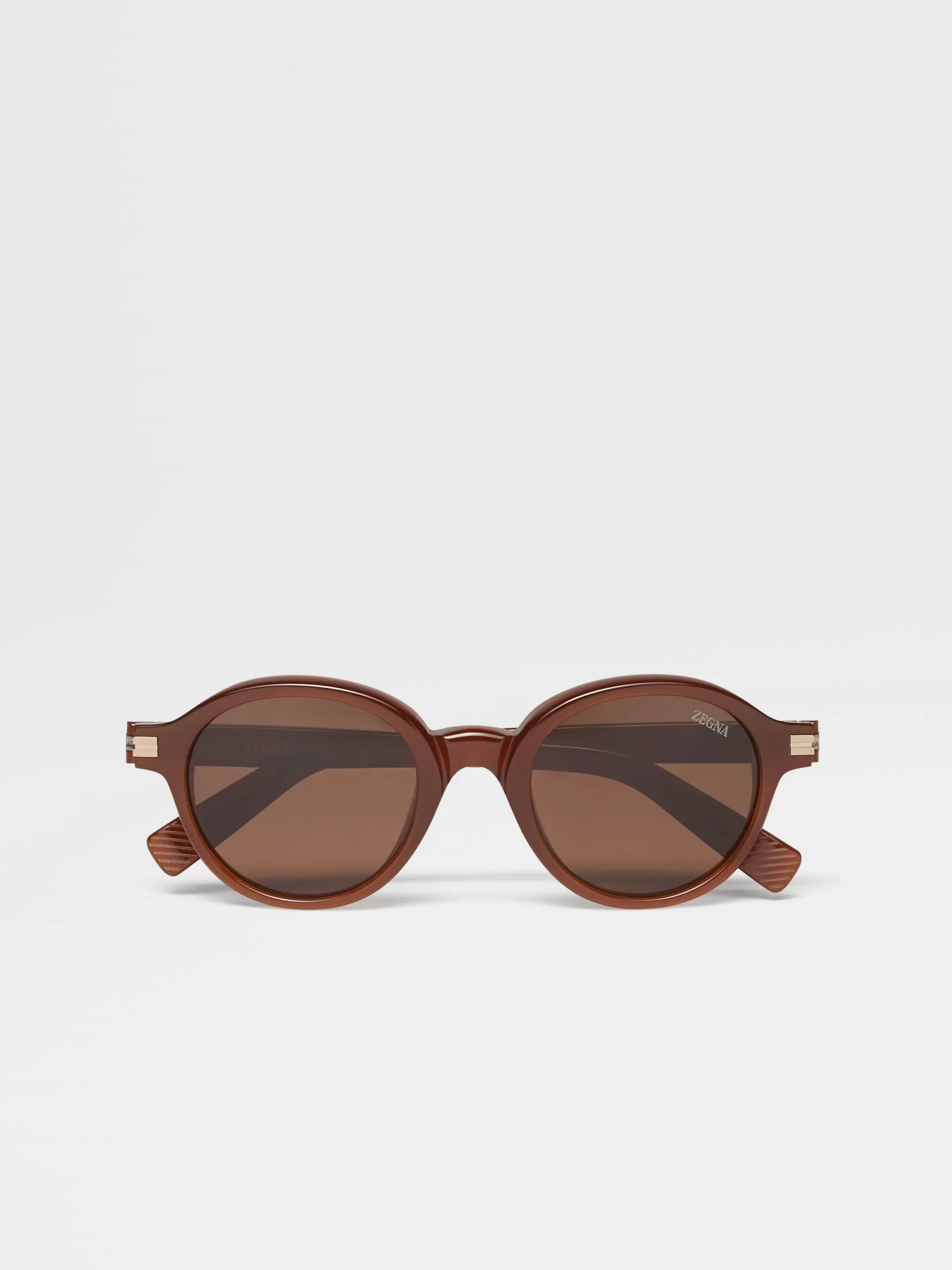 Cheap ZEGNA Gafas de Sol en Acetato Color Foliage Blanquecino Foliageblanquecino