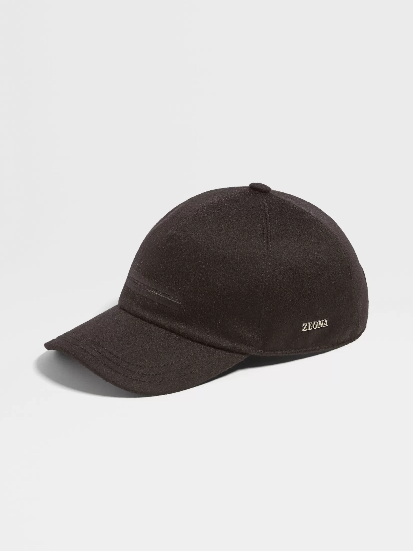 Fashion ZEGNA Gorra de Béisbol en Oasi Cashmere Color Marrón Oscuro Marrónoscuro