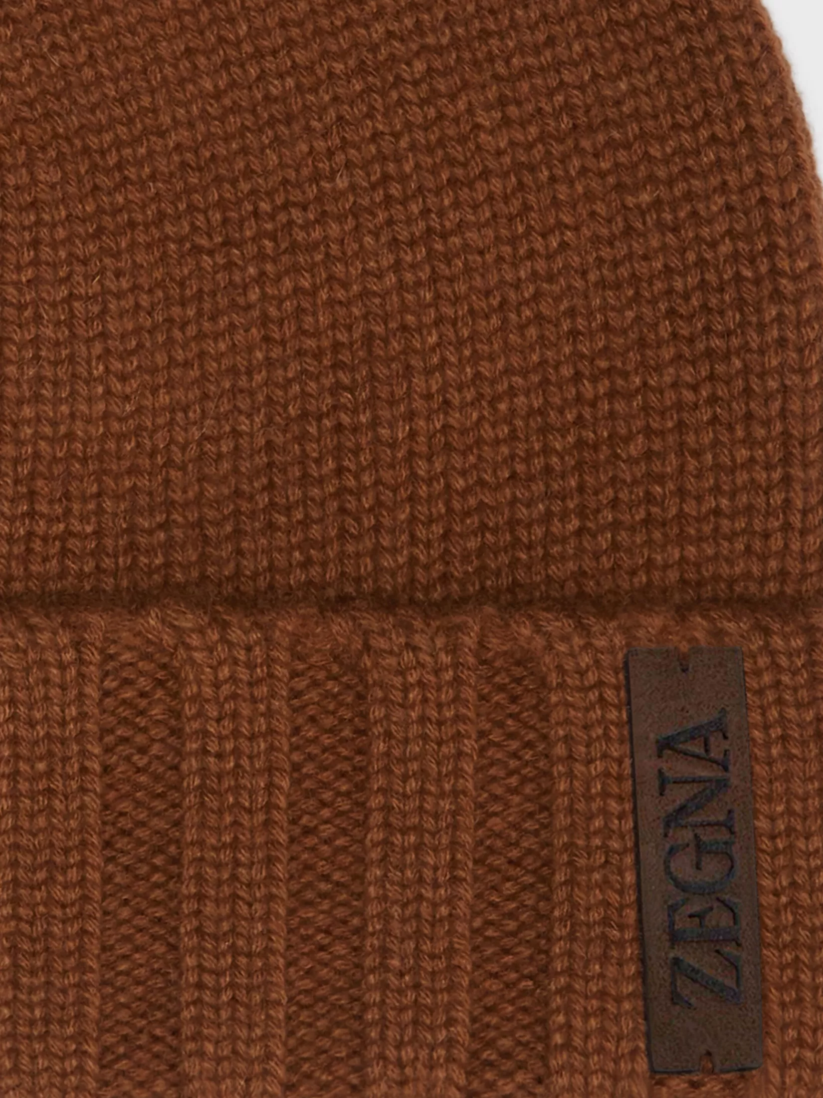 Shop ZEGNA Gorro en Oasi Cashmere Color Foliage Oscuro Foliageoscuro
