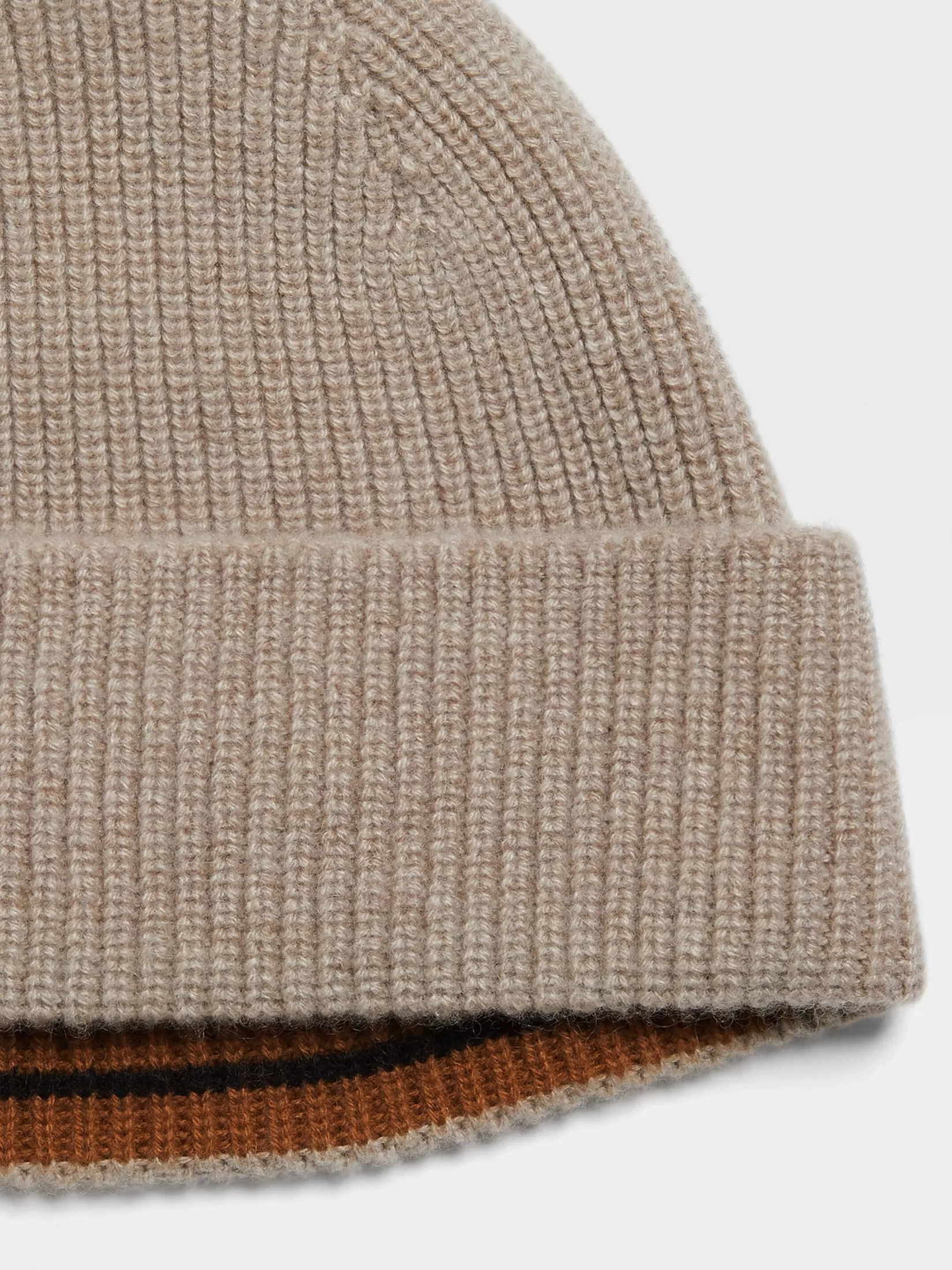 Discount ZEGNA Gorro en Oasi Cashmere Gris Pardo Claro Grispardoclaro