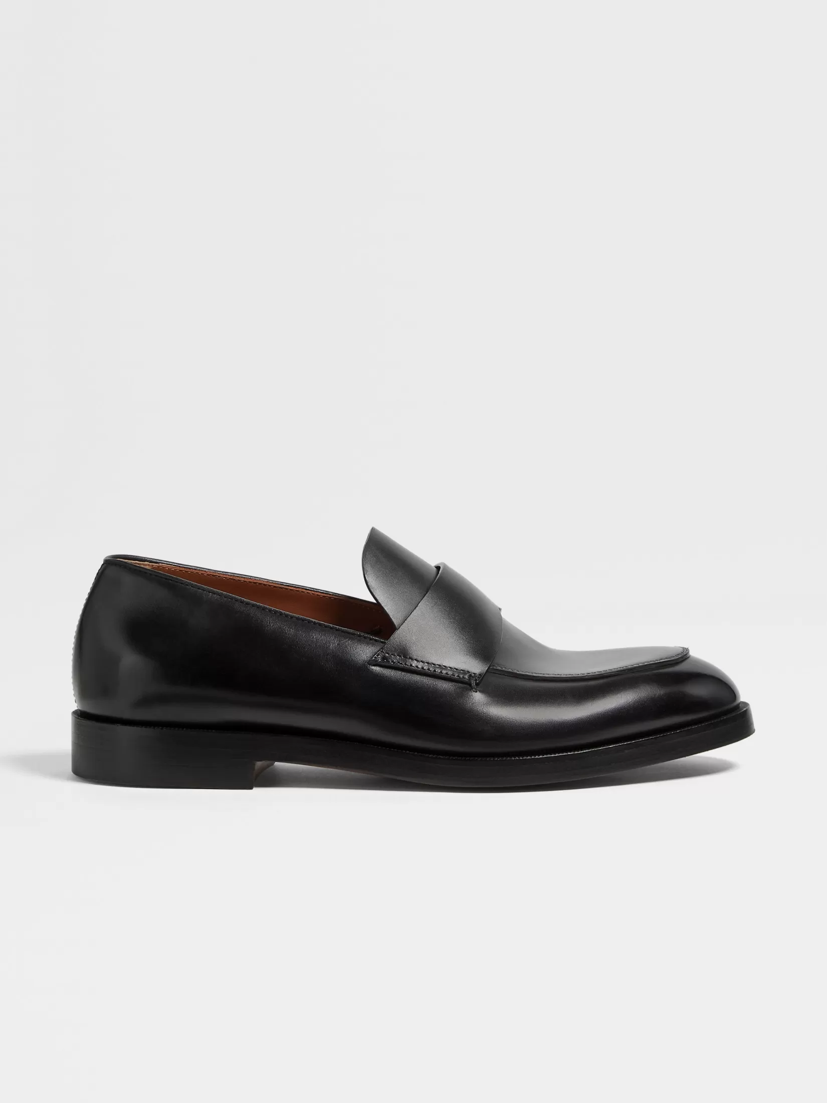 Sale ZEGNA Mocasines Torino de Piel Color Negro