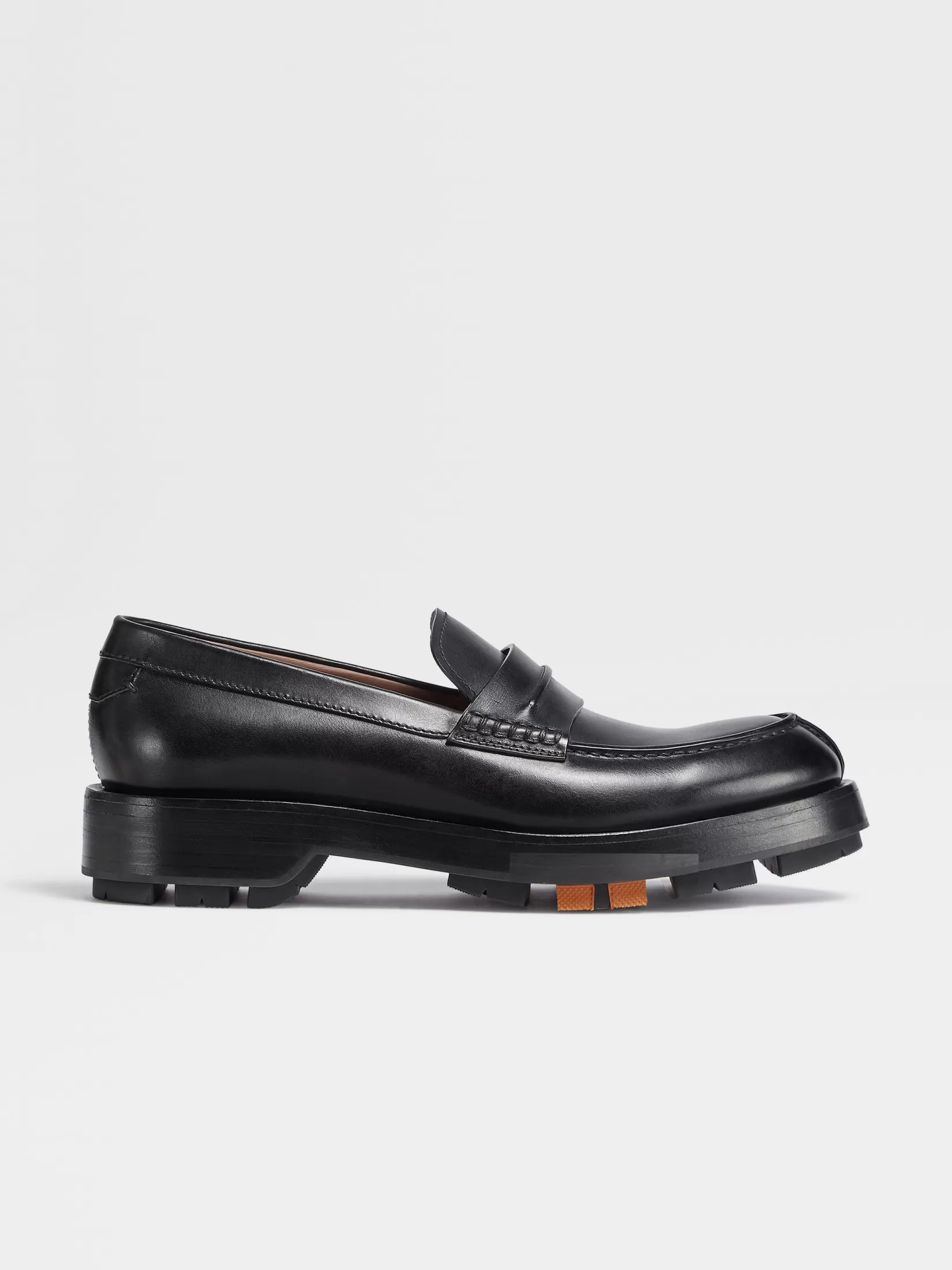 Online ZEGNA Mocasines Udine s en Piel Cepillada Negro