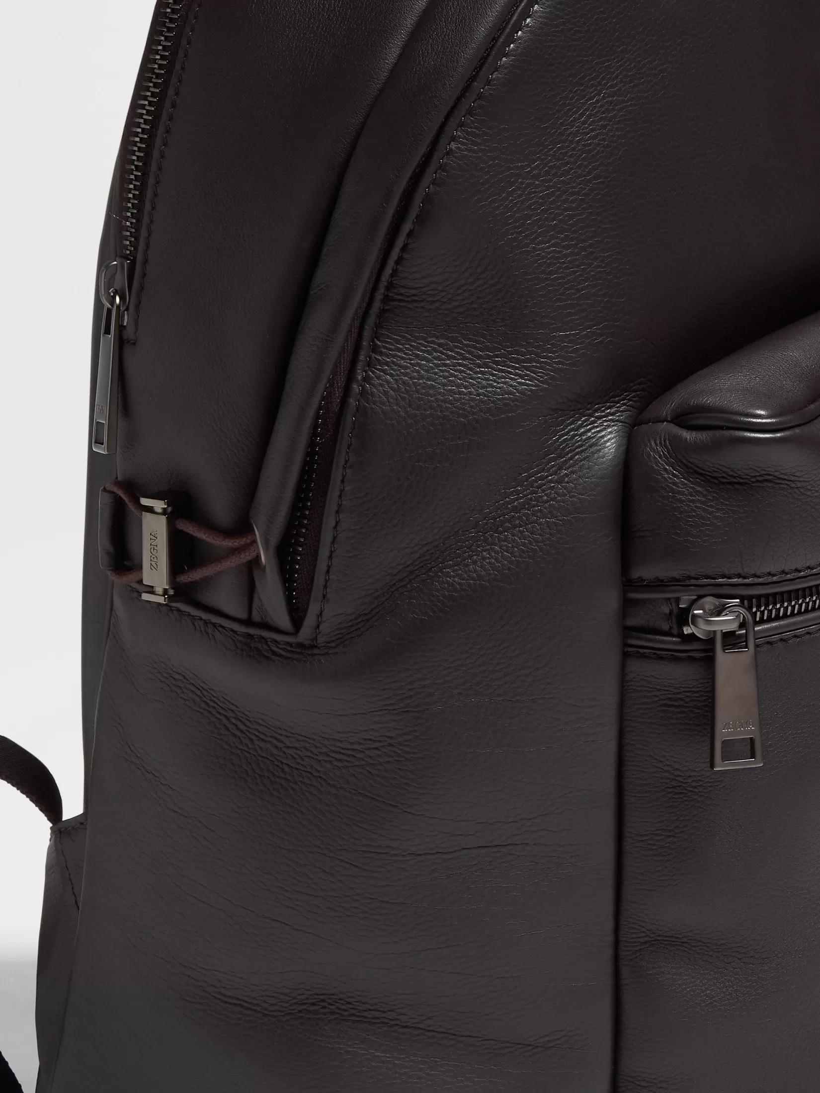 mochila_hoodie_en_secondskin_color_marrn_oscuro_4.webp Online ZEGNA Mochila Hoodie en SECONDSKIN Color Marrón Oscuro Marrónoscuro