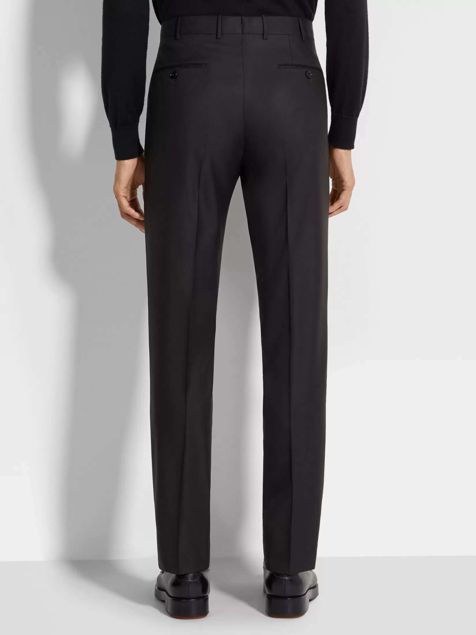 Online ZEGNA Pantalones de Lana 15milmil15 Color Negro