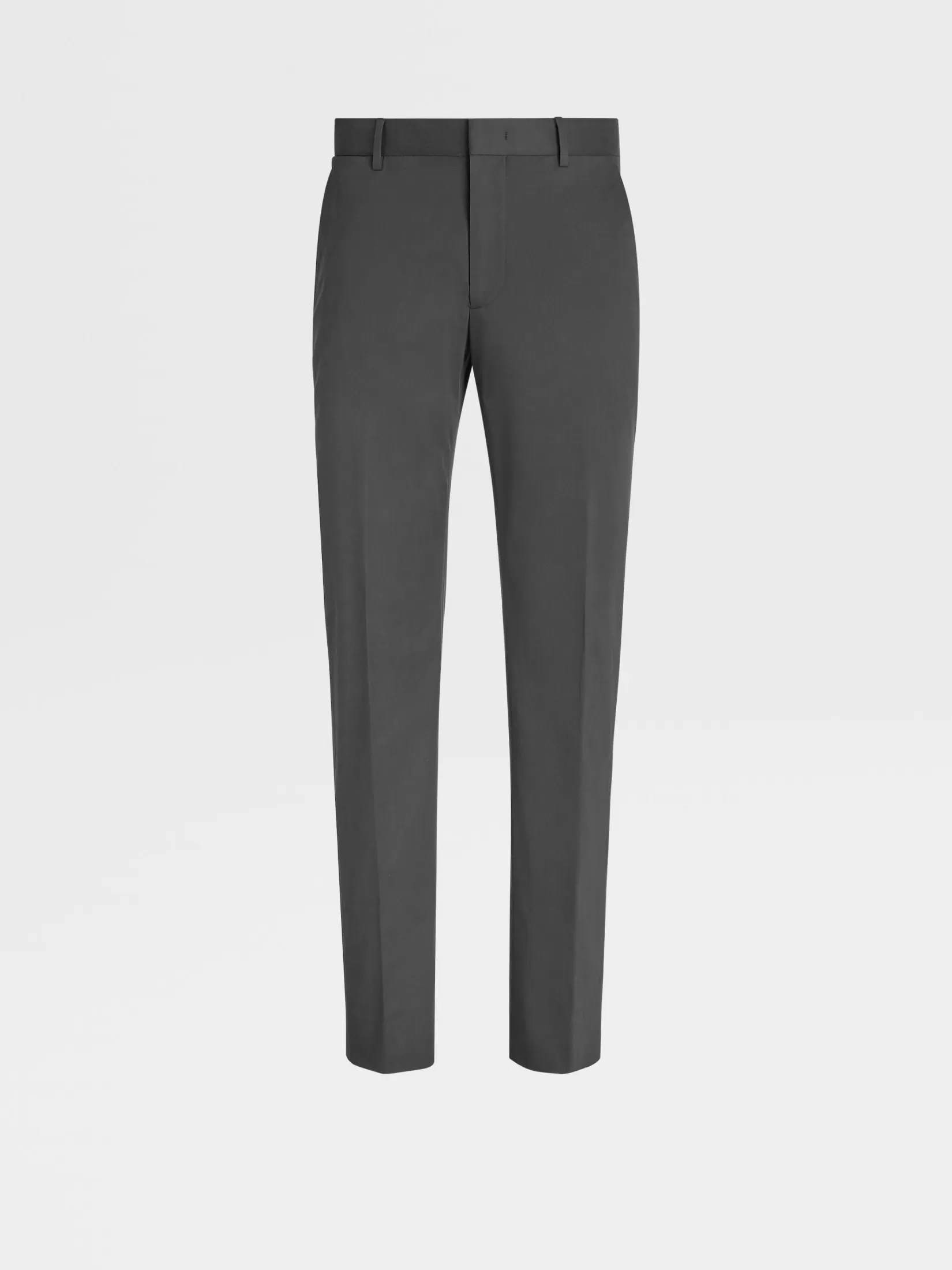 Sale ZEGNA Pantalones en Algodón Comfort Color Gris Oscuro GrisOscuro