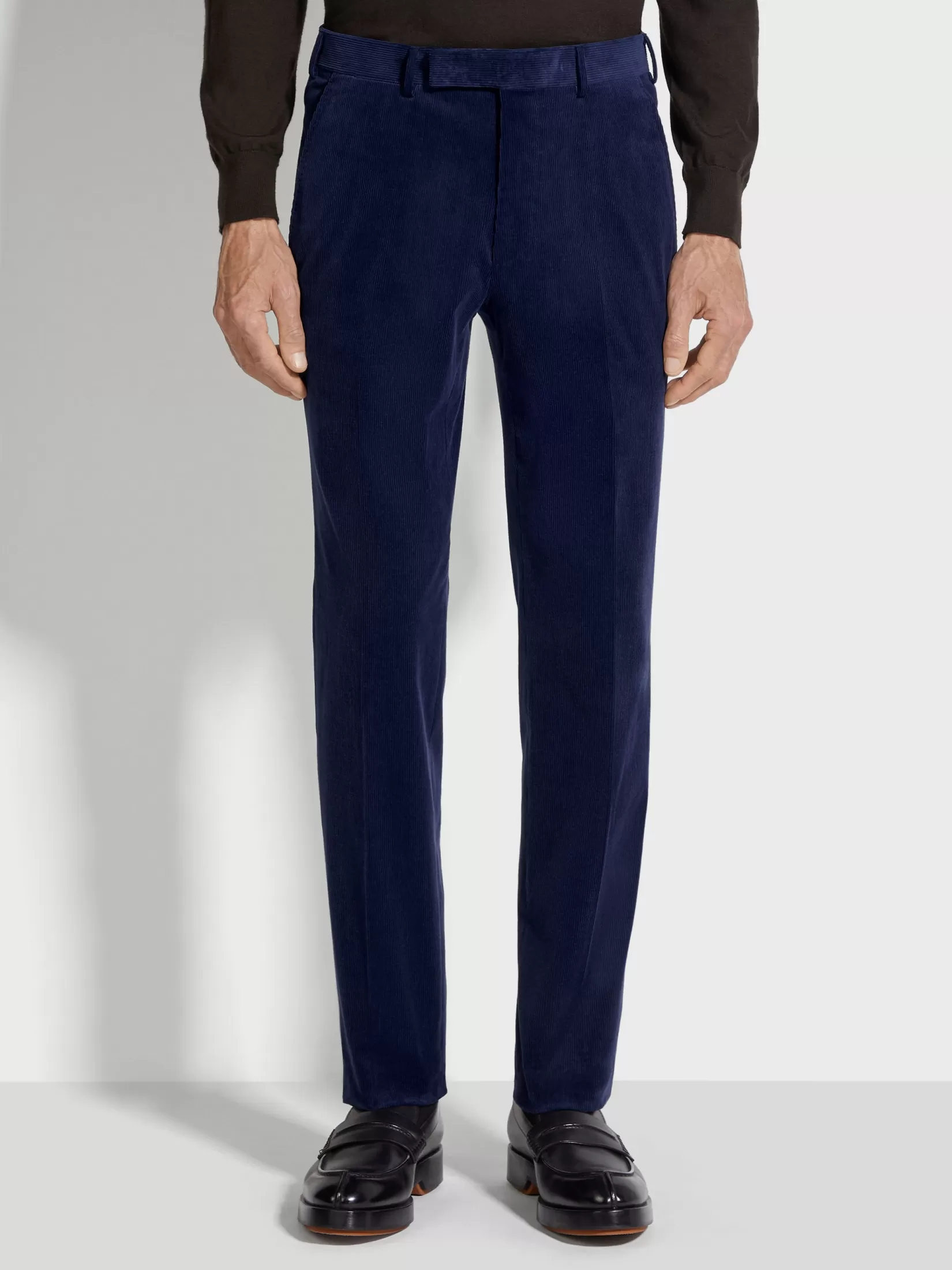 Flash Sale ZEGNA Pantalones en Cashco Color Azul Tinta AzulTinta