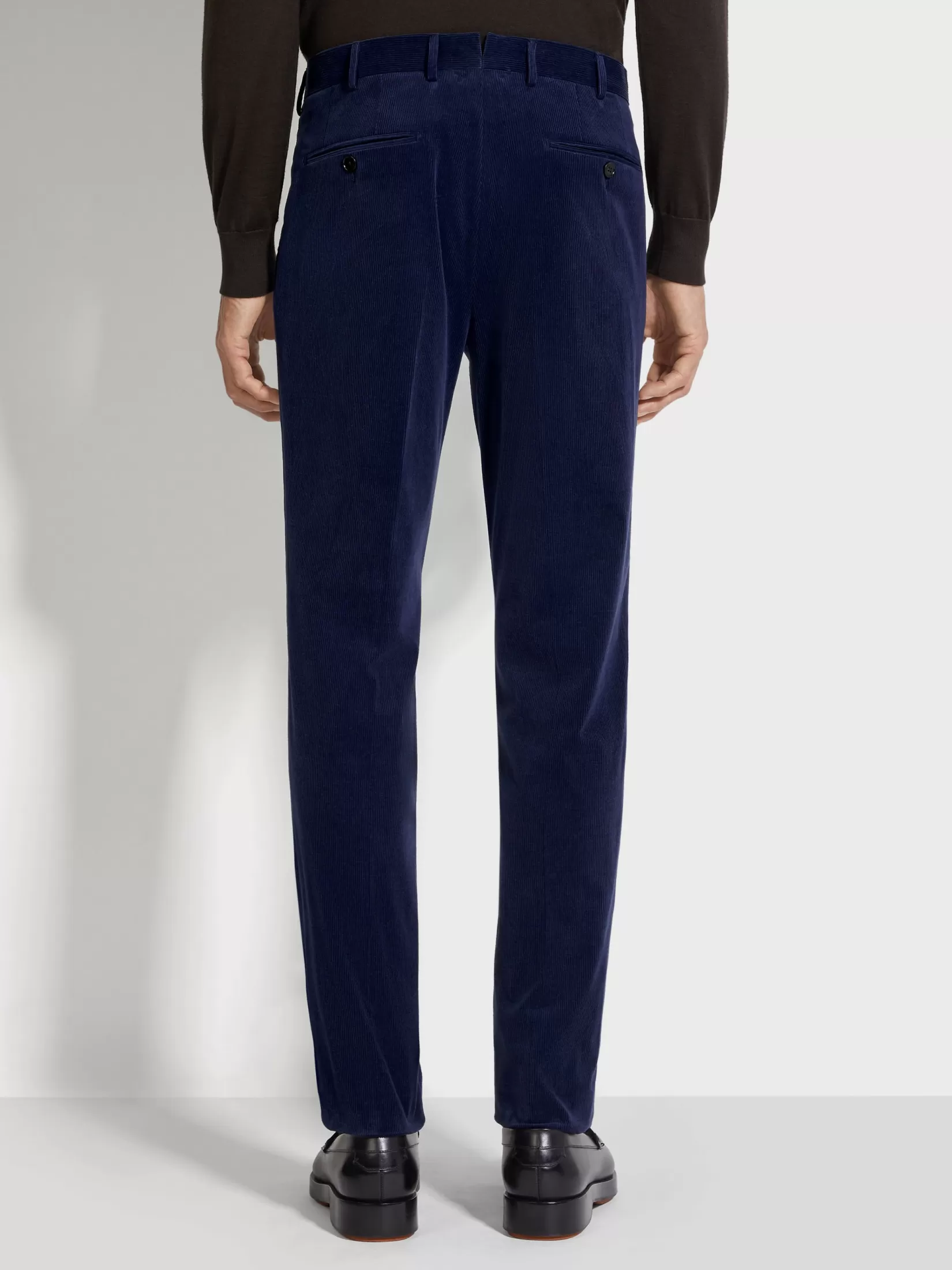 Flash Sale ZEGNA Pantalones en Cashco Color Azul Tinta AzulTinta