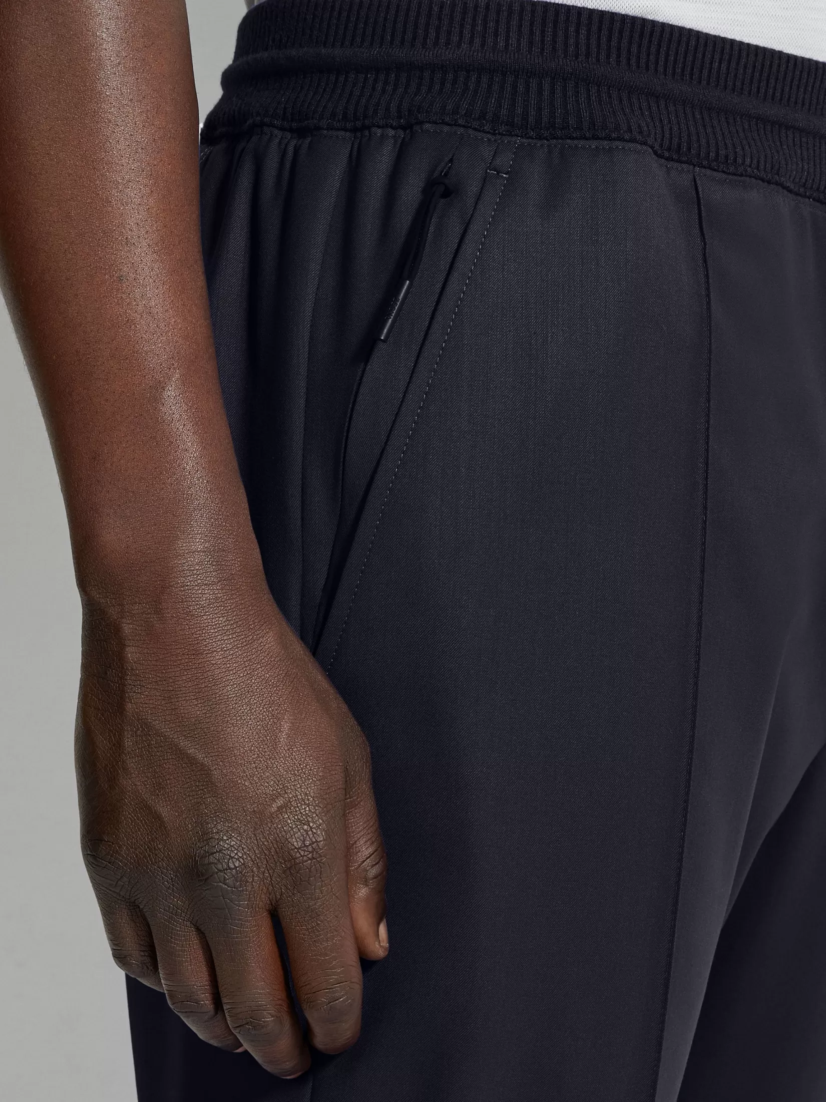 Discount ZEGNA Pantalones Jogger de Lana High Performance™ Color Azul Marino Azulmarino
