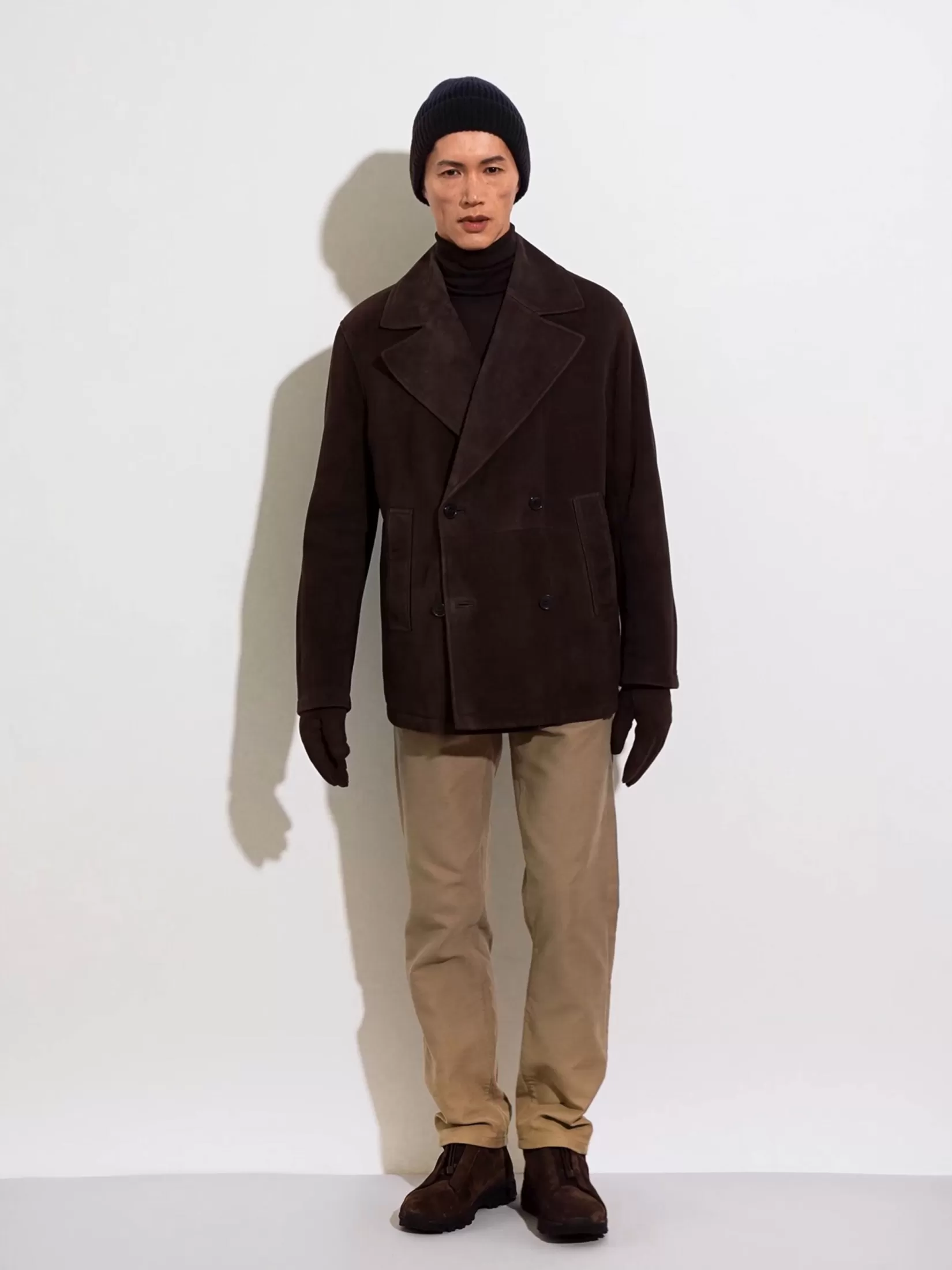 Store ZEGNA Pantalones Roccia de Algodón y Cachemira Color Beige