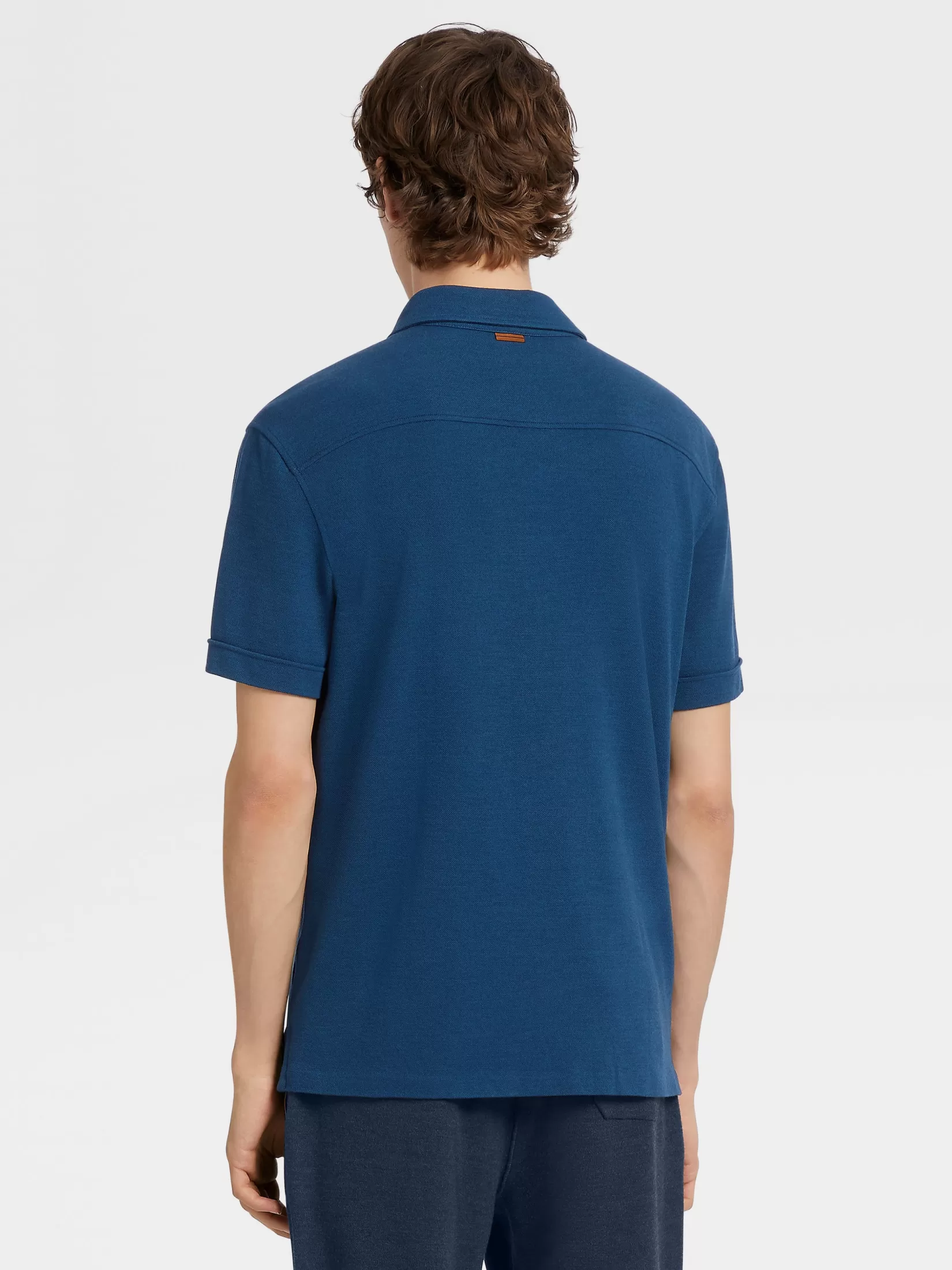 Fashion ZEGNA Polo de Manga Corta de Lana 12milmil12 Verde Azulado VerdeAzuladoMixto