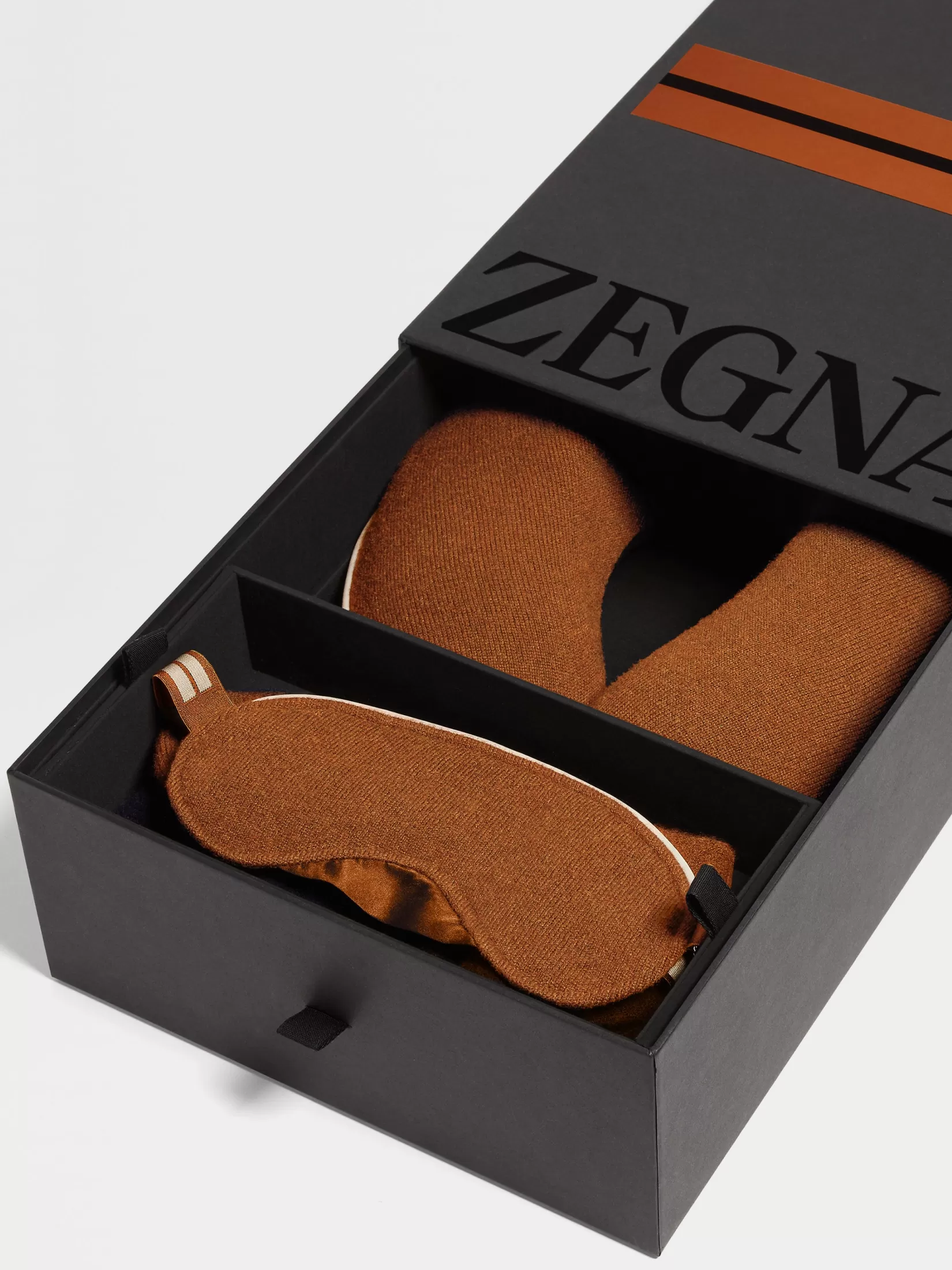 Clearance ZEGNA Set de Viaje en Oasi Cashmere Color Foliage