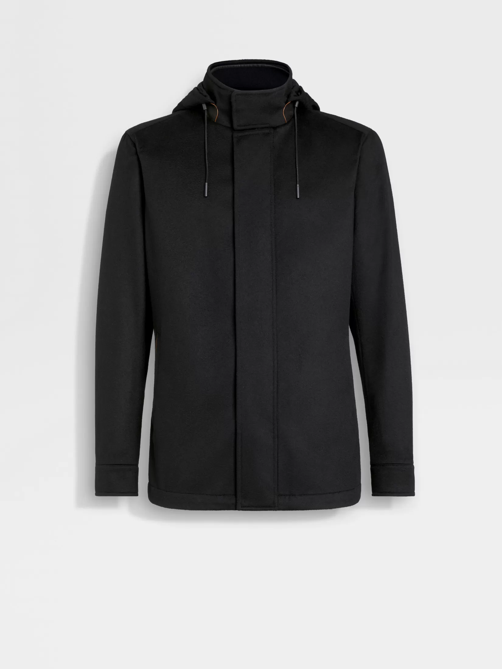 Flash Sale ZEGNA Sobretodo Cima en Oasi Cashmere Elements Negro