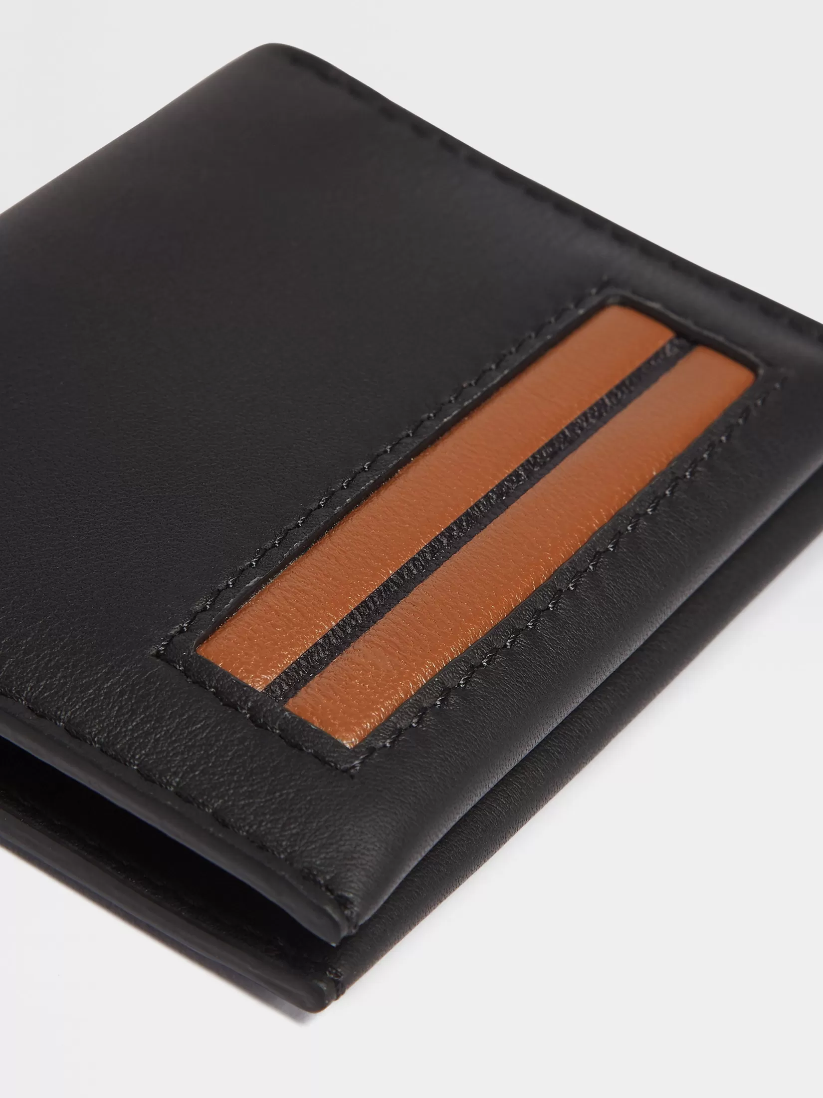 Best Sale ZEGNA Tarjetero de Piel Color Negro