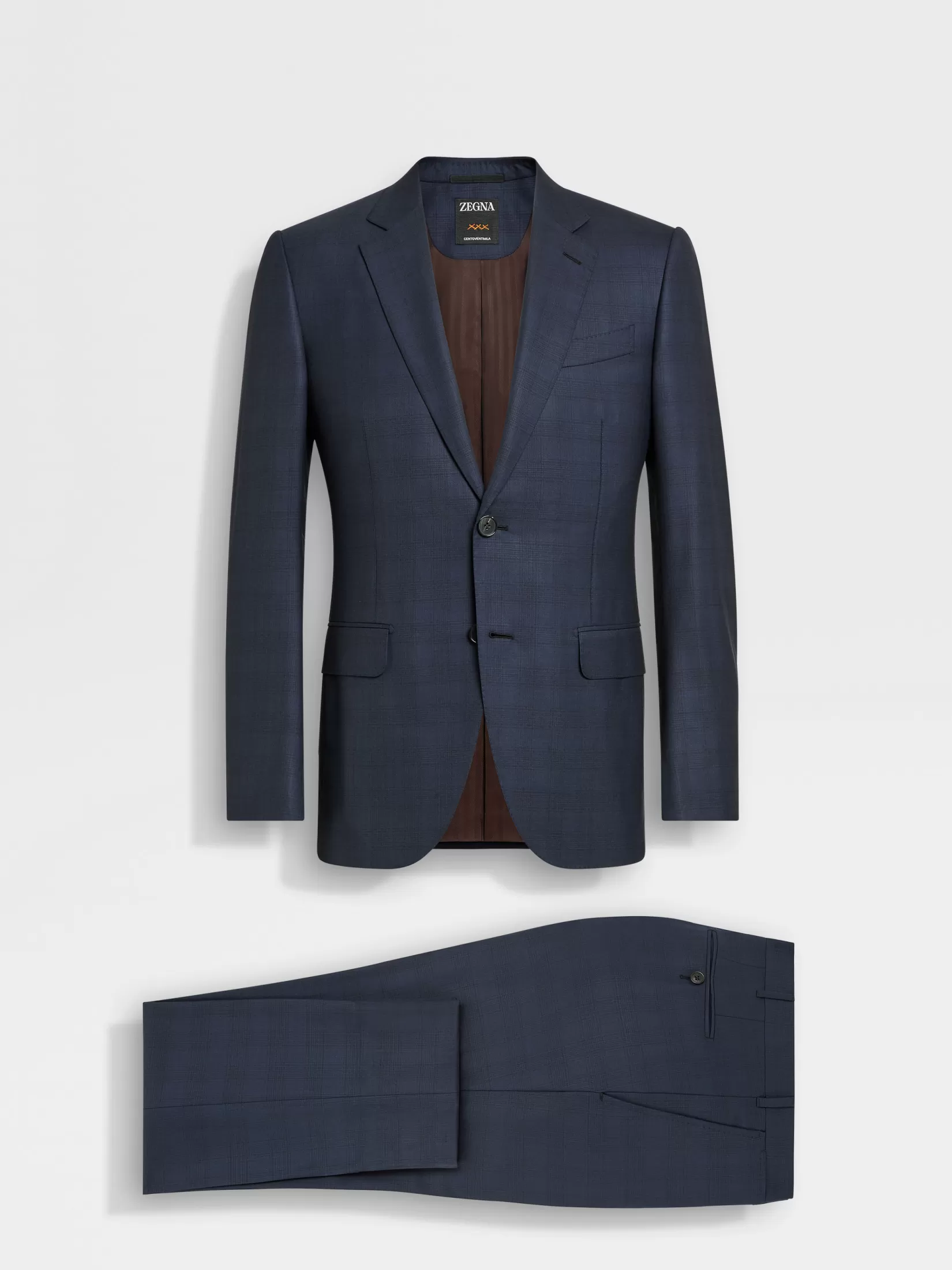 Cheap ZEGNA Traje de Lana Centoventimila Azul Marino Azulmarino