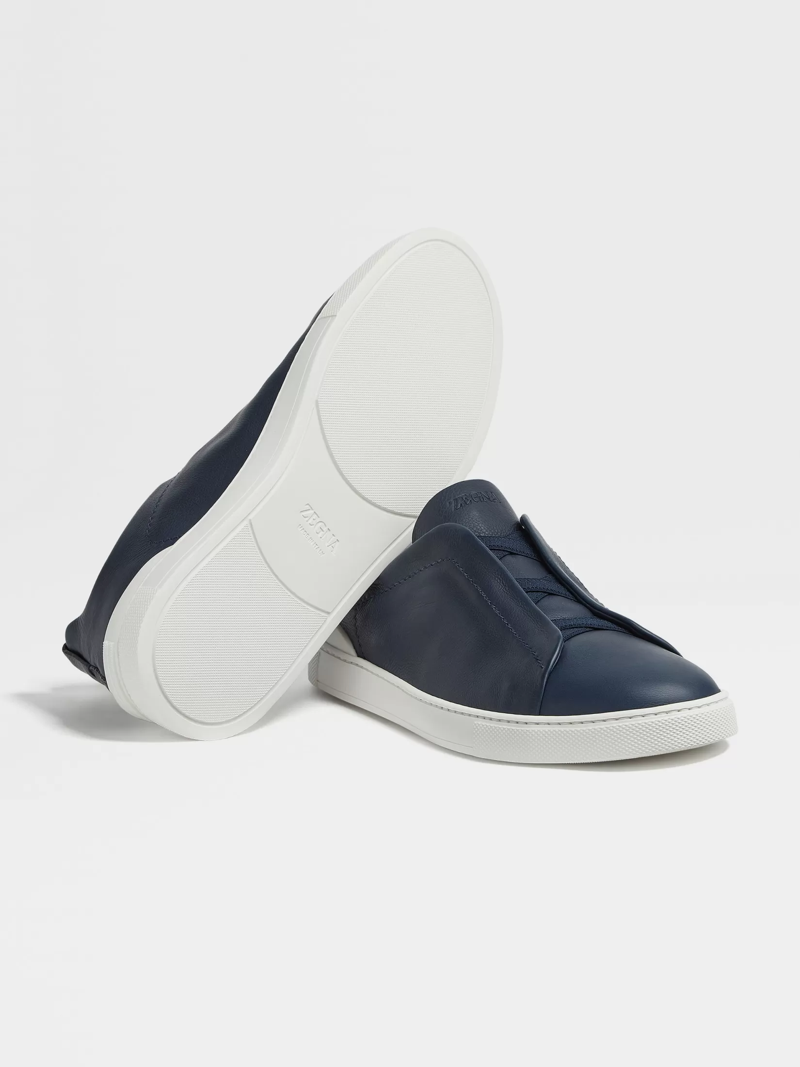 Outlet ZEGNA Zapatillas Triple Stitch™ SECONDSKIN Color Azul