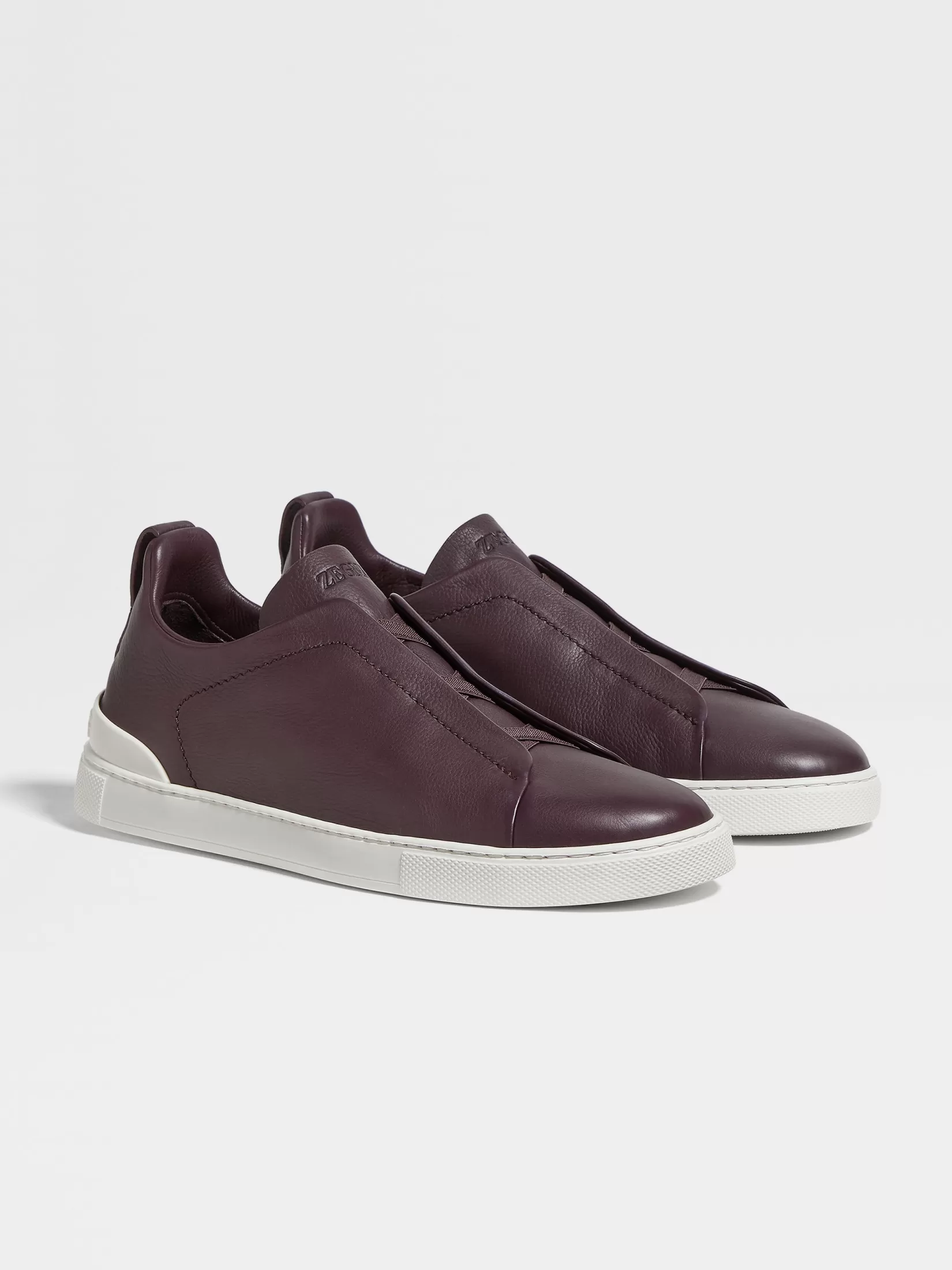 Online ZEGNA Zapatillas Triple Stitch™ SECONDSKIN Color Violeta Oscuro Violetaoscuro
