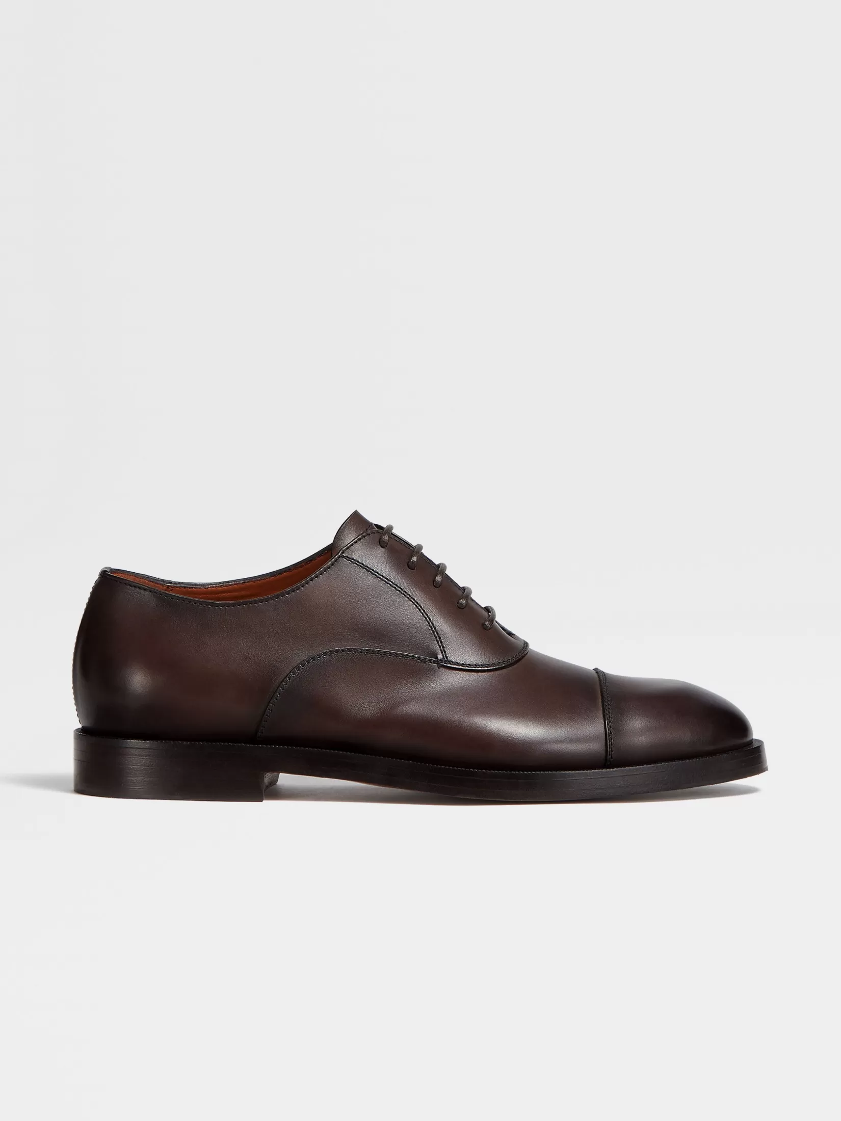 Shop ZEGNA Zapatos Oxford Torino de Piel Color Marrón